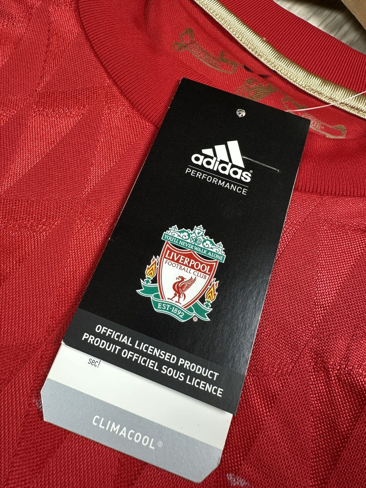 Adidas FC Liverpool Adidas 2011/12 Football Shirt Soccer Jersey Size US L / EU 52-54 / 3 - 9 Thumbnail