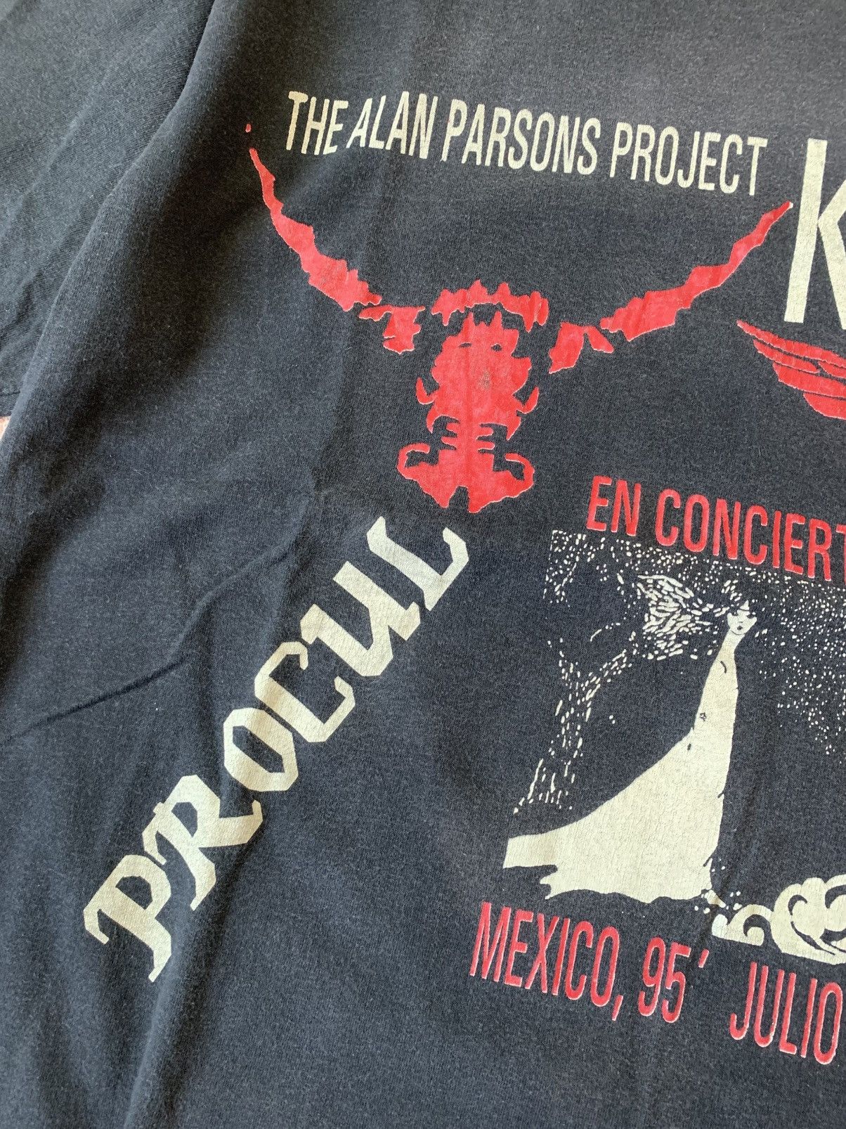 Vintage Vintage Alan Parson Project KANSAS Procol Harum tour tee Size US XL / EU 56 / 4 - 4 Thumbnail