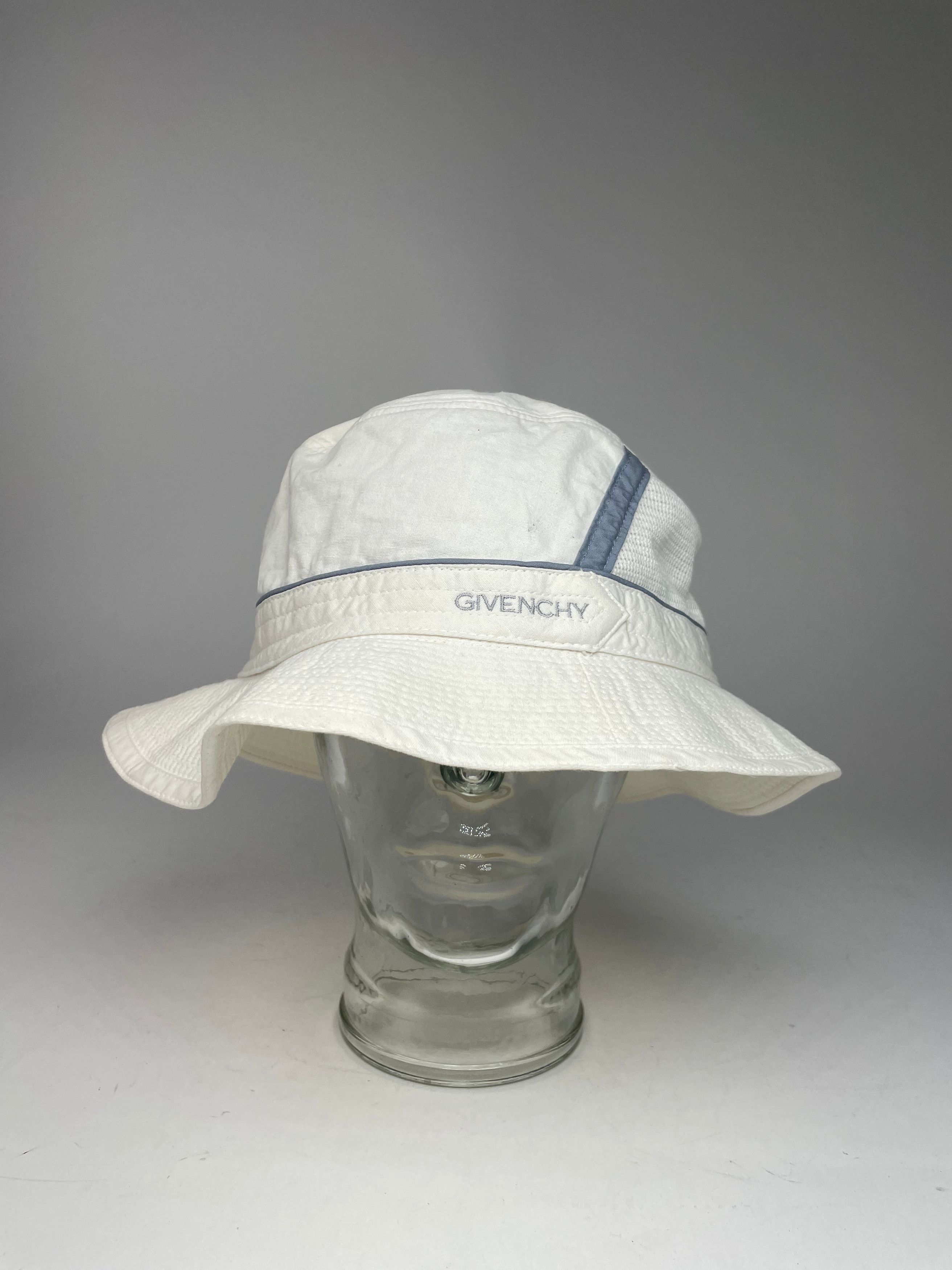 Vintage Canvas Bucket Hat Unisex White