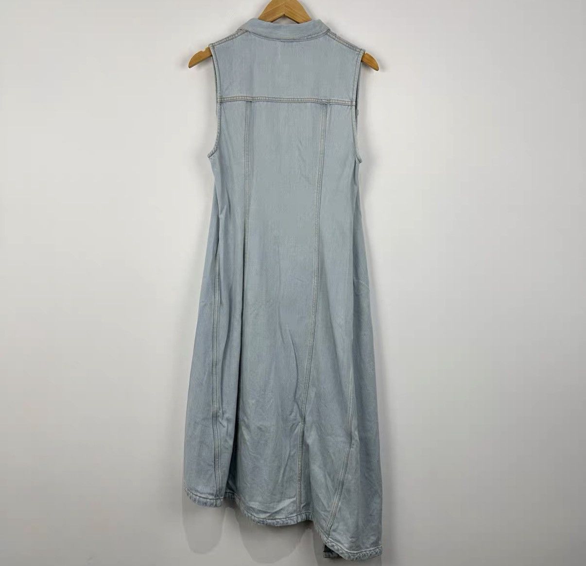 Acne Studios Acne Studios Sleeveless Irregular Denim Coat J42 Size M / US 6-8 / IT 42-44 - 2 Thumbnail