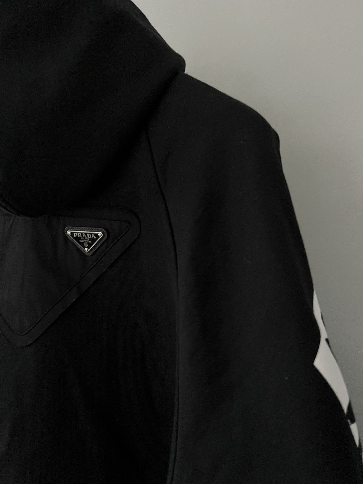Prada Prada graphic print zip up hoodie Size US XS / EU 42 / 0 - 6 Thumbnail