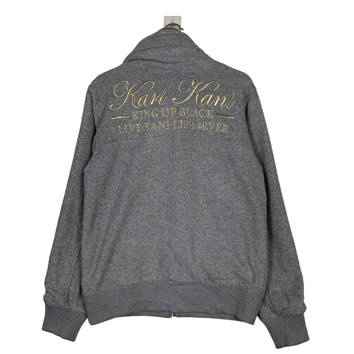 Karl Kani KARL KANI Big Logo Hooded Zipper Sweater Jacket #0148-C8 Size US M / EU 48-50 / 2 - 8 Thumbnail