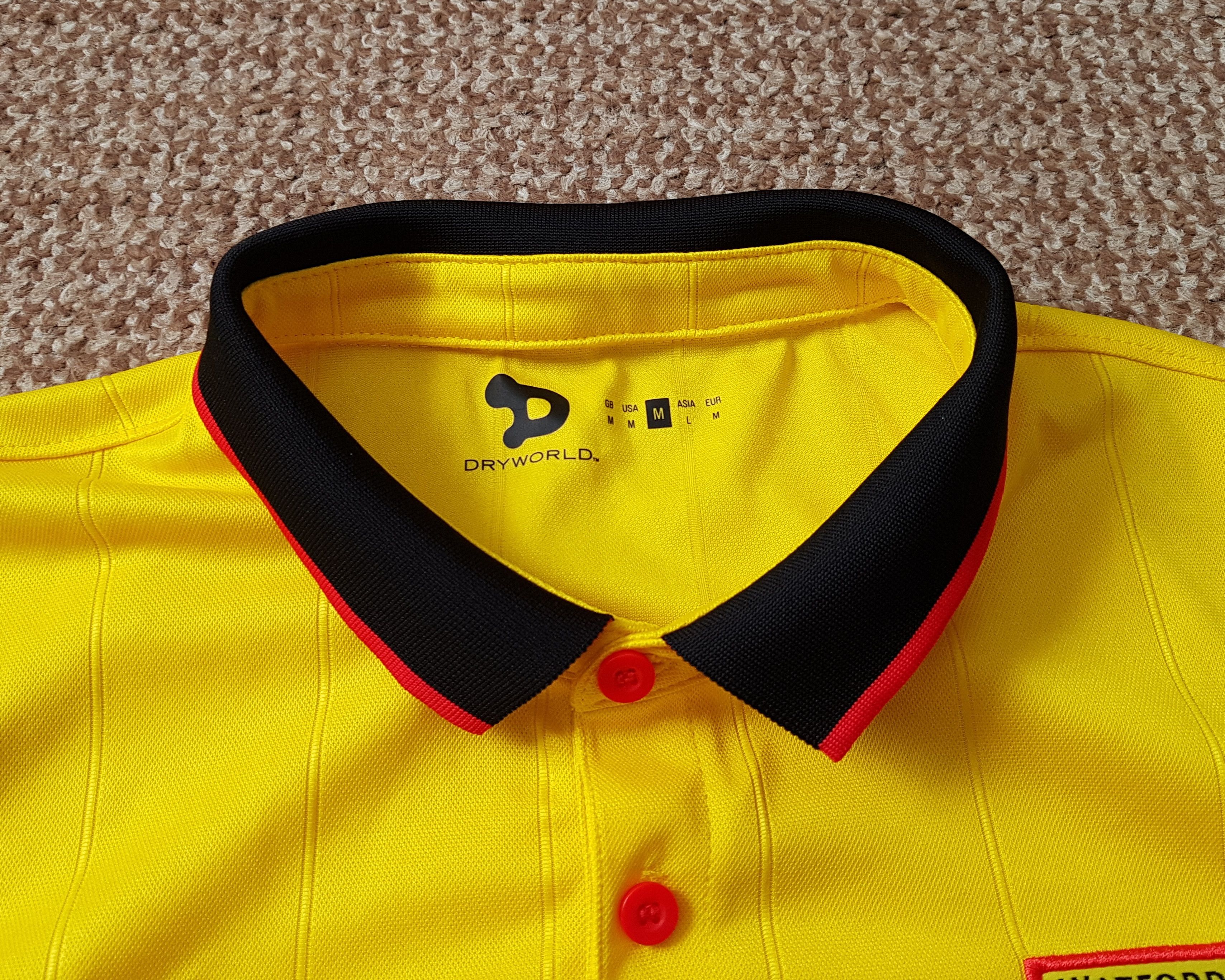 Other Watford FC 2016-17 Home Football Soccer Jersey Dryworld sz M Size US M / EU 48-50 / 2 - 8 Thumbnail