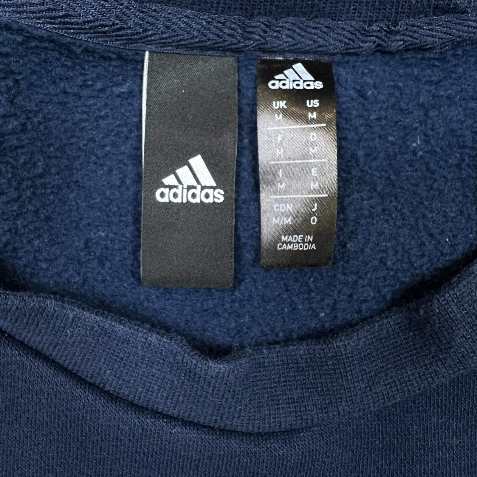 Adidas × Vintage Adidas Sweatshirt Medium Stripe Spell Out Pullover Crewneck Size US M / EU 48-50 / 2 - 4 Thumbnail