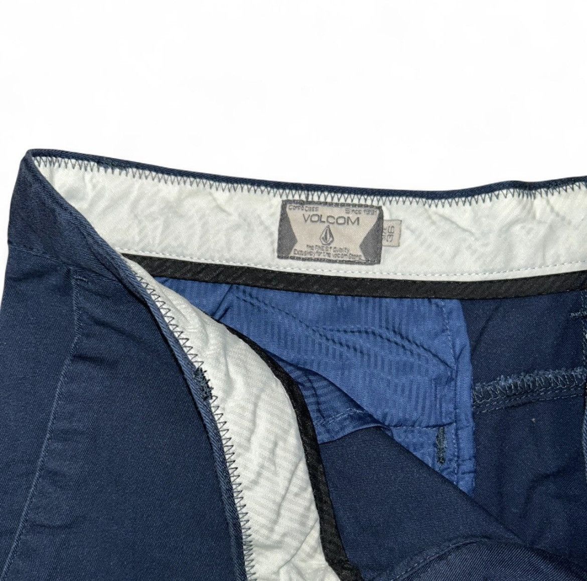 Volcom Volcom - (36) Navy Blue Shorts Size US 36 / EU 52 - 3 Thumbnail