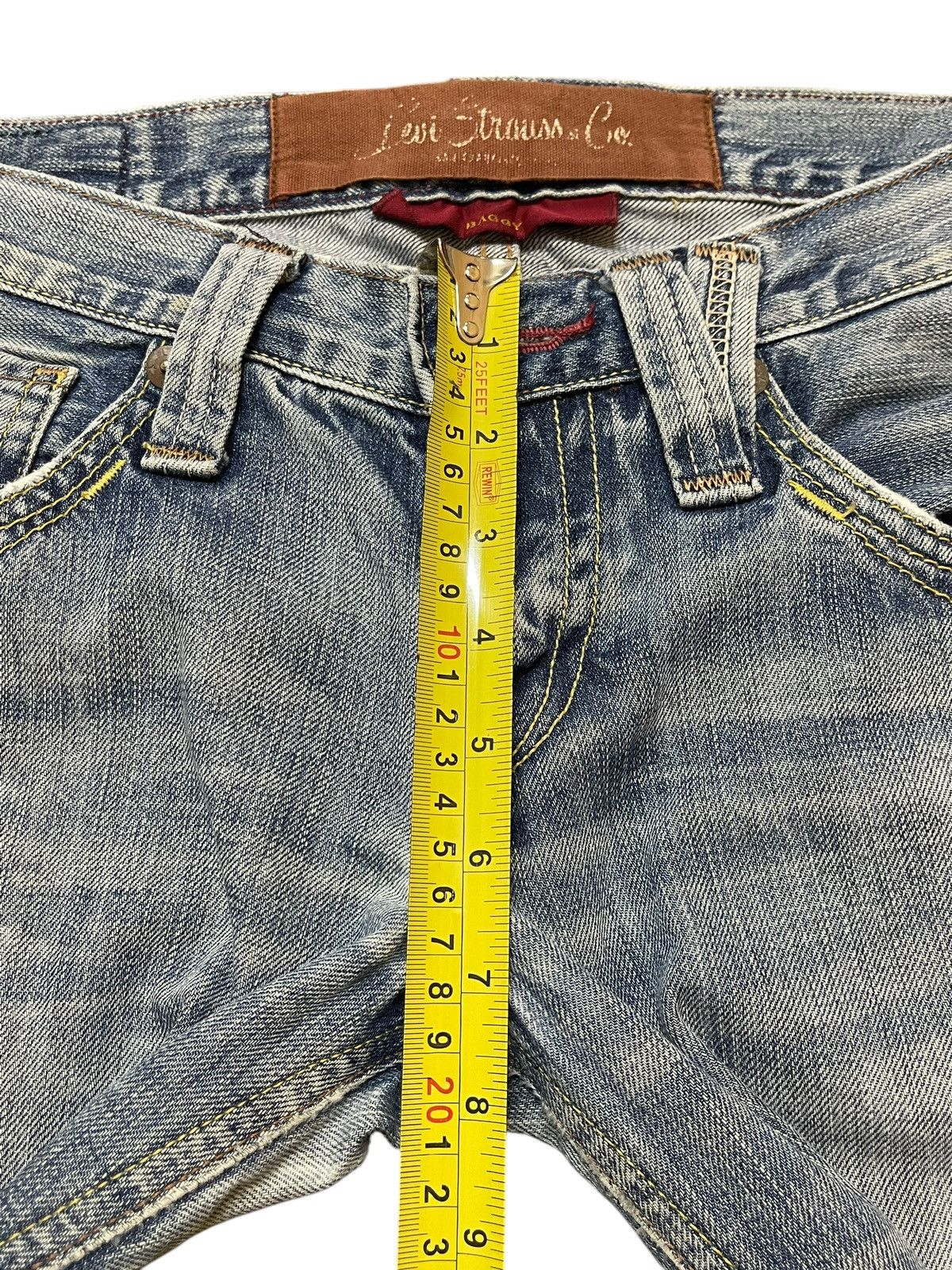 Levi's Vintage 90s Levis Faded Wash Style Wide Leg Baggy Jeans Size US 30 / EU 46 - 17 Thumbnail