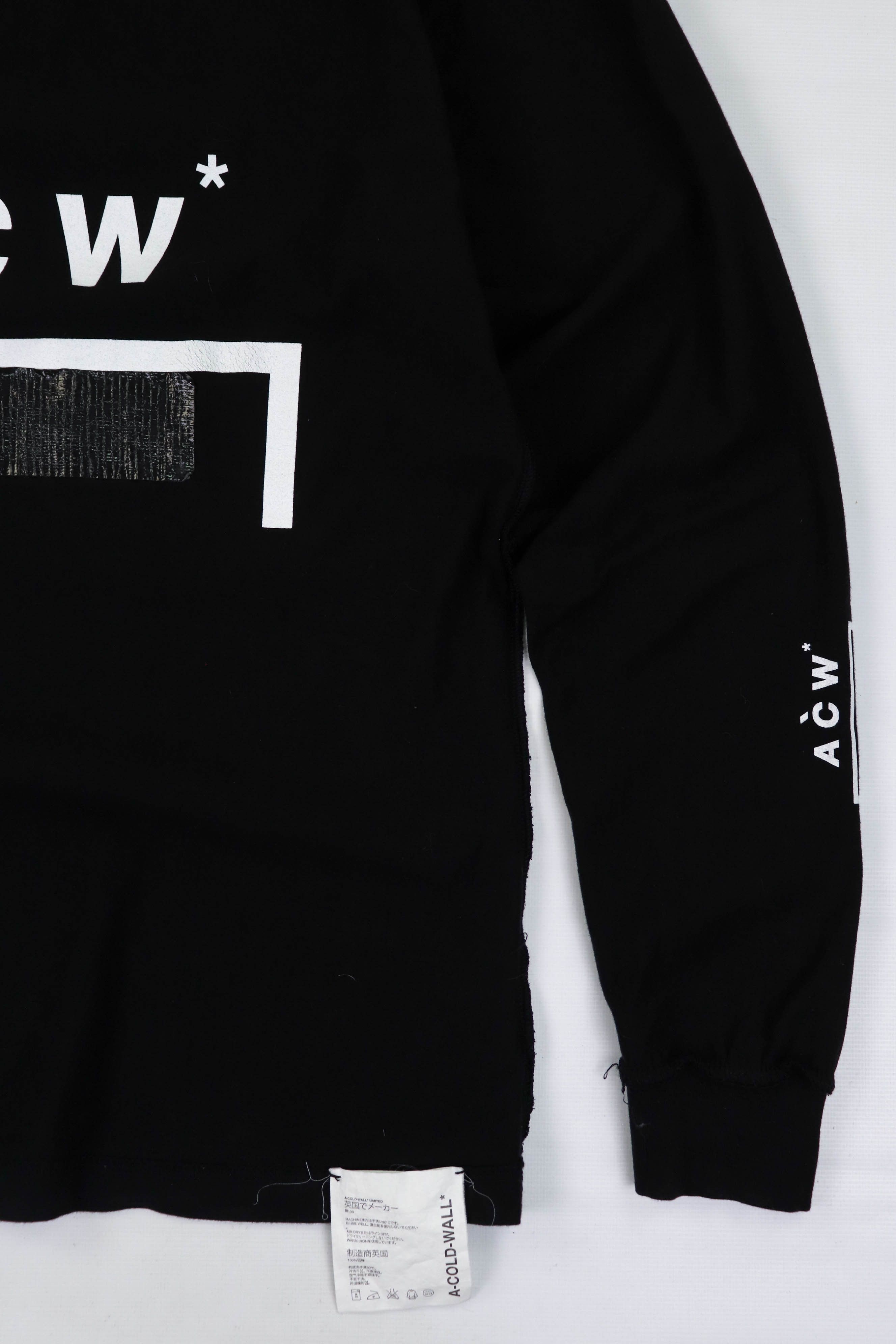 A-COLD-WALL* ACW* A-Cold-Wall Samuel Ross Big Logo Printed Longsleeve Size US M / EU 48-50 / 2 - 9 Thumbnail