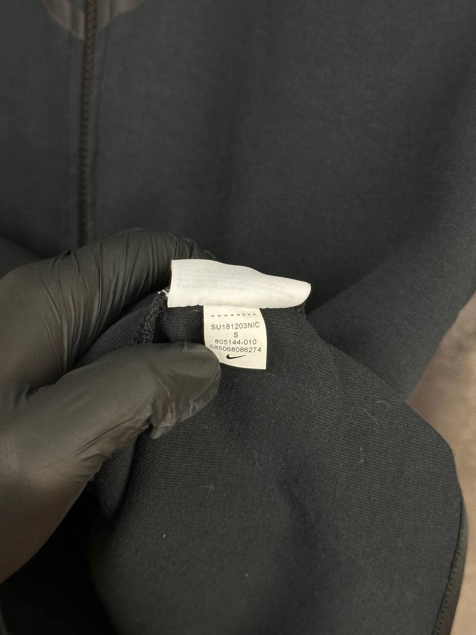 Nike Nike Tech Fleece Full Zip Hoodie Black Drill Trap LS Size US S / EU 44-46 / 1 - 20 Thumbnail