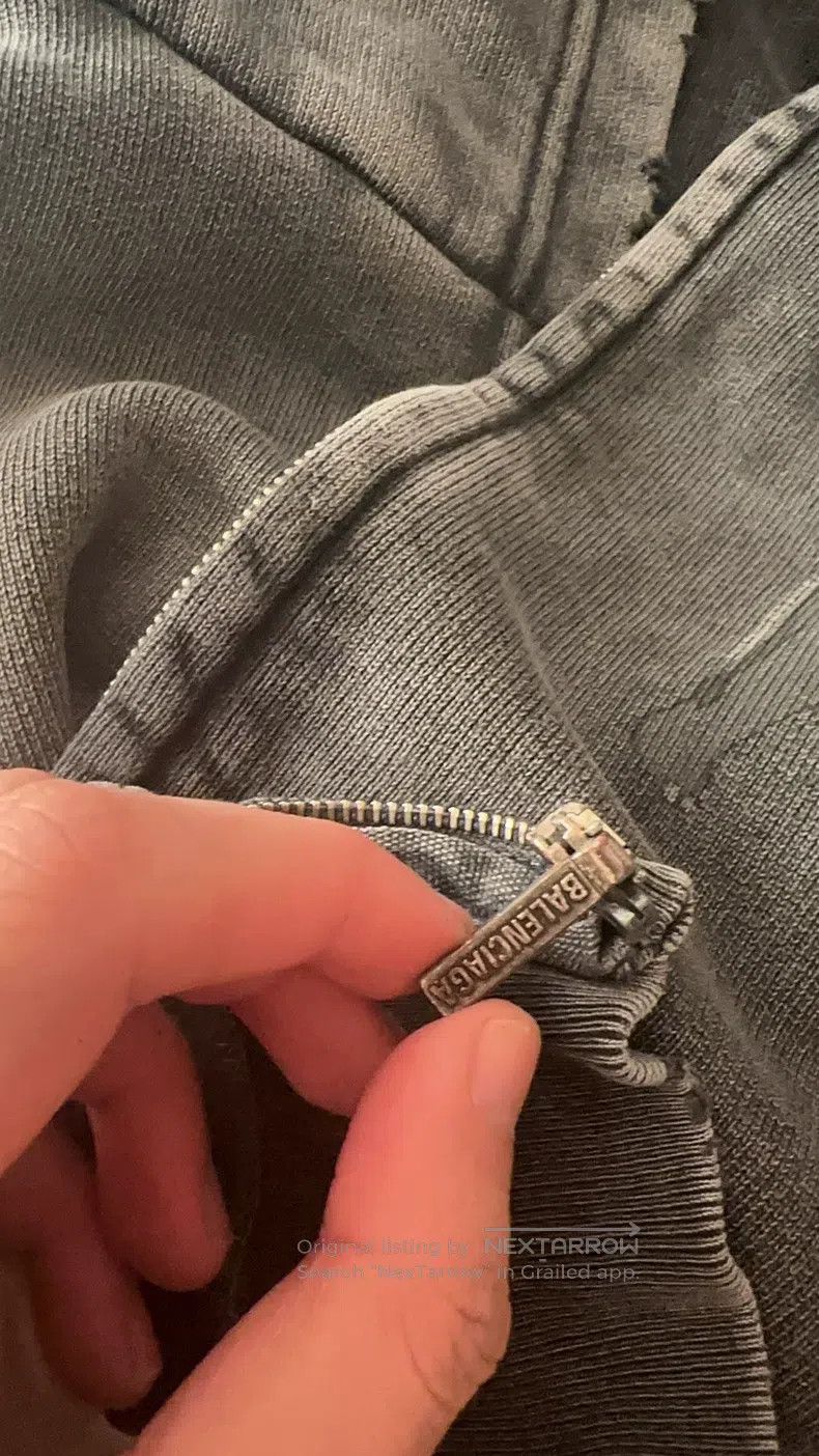Balenciaga Balenciaga Eco-Friendly Destroyed Hoodie Size US M / EU 48-50 / 2 - 5 Thumbnail
