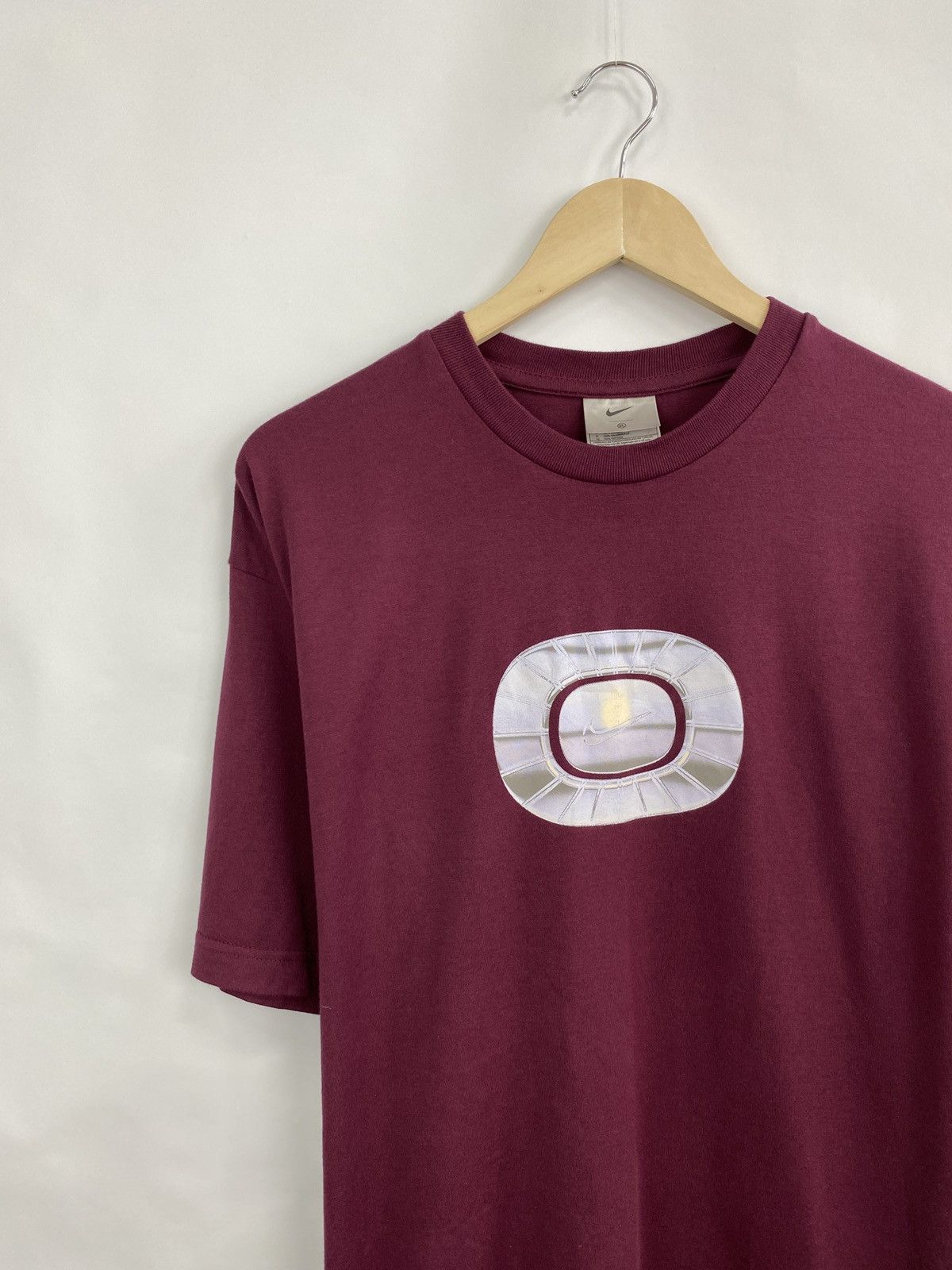 Nike 🇺🇸 Vintage 90s Nike Swoosh Under The Sun T-Shirt Rare Size US XL / EU 56 / 4 - 2 Thumbnail