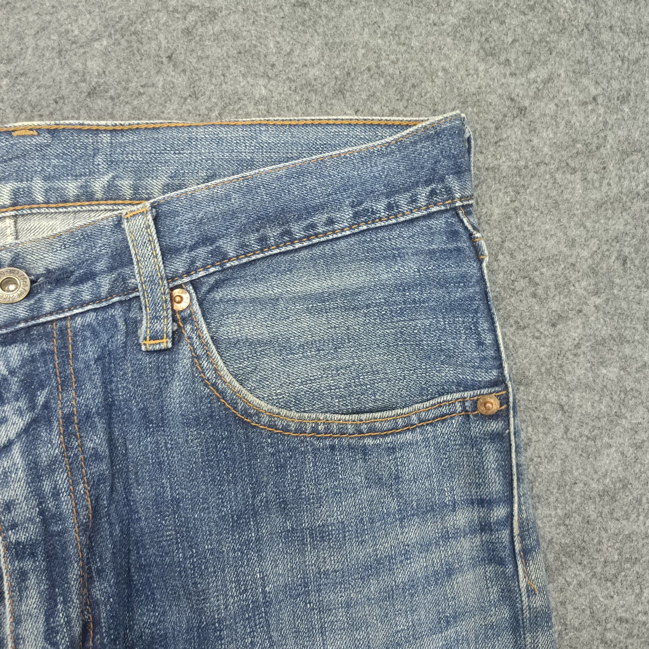 Japanese Brand 💥Vintage Levis 502 Distressed Denim Kurt Cobain Style Size US 34 / EU 50 - 9 Thumbnail