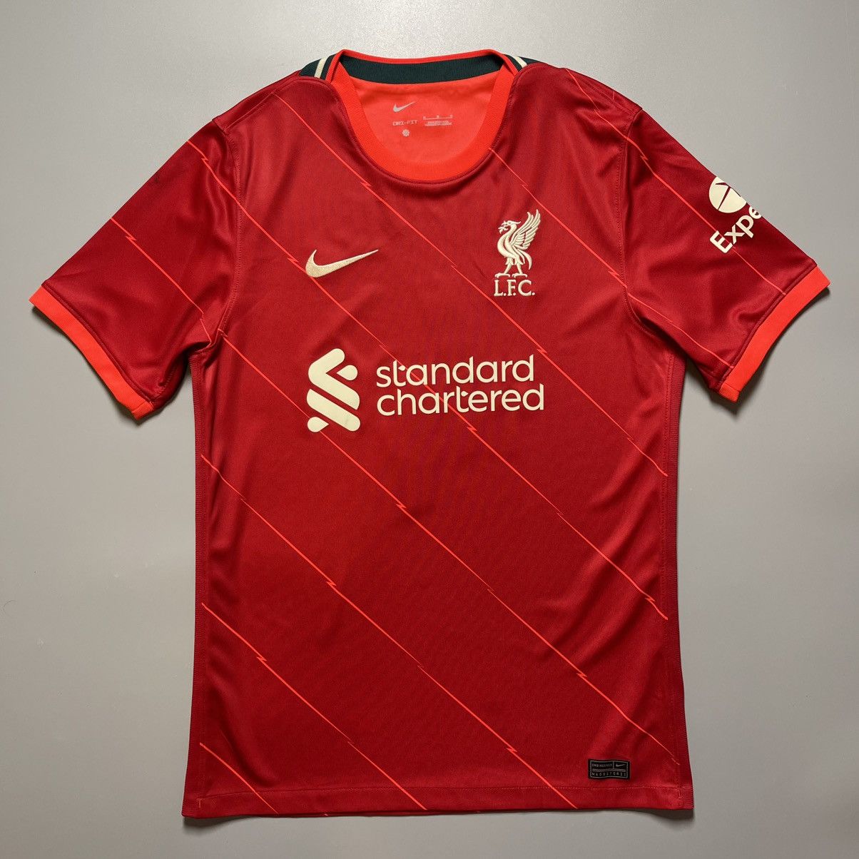 Nike × Vintage LIVERPOOL NIKE 2021/2022 FOOTBALL HOME JERSEY #4 VIRGIL Size US M / EU 48-50 / 2 - 2 Thumbnail