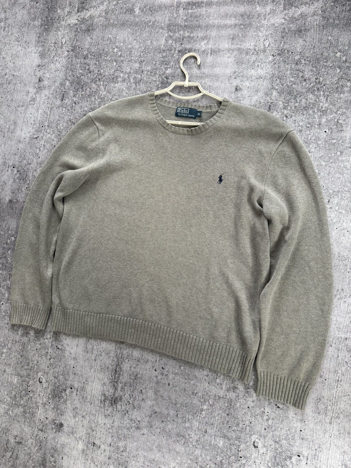 Polo Ralph Lauren Polo Ralph Lauren Cable Sweater Knit Luxury Gray size XL Size US XL / EU 56 / 4 - 2 Thumbnail
