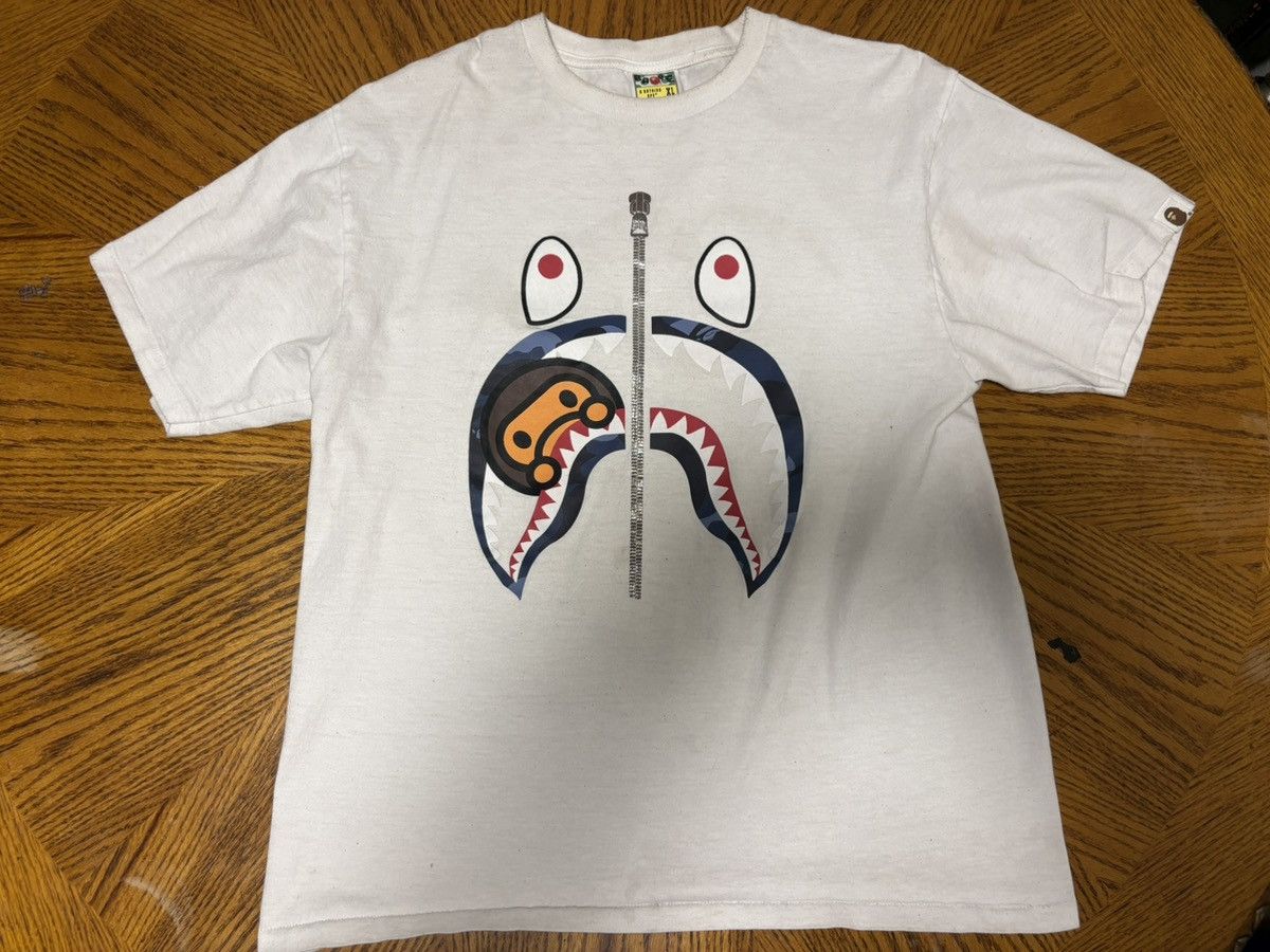 Bape Baby milo shark mouth t-shirt Size US XL / EU 56 / 4 - 1 Thumbnail