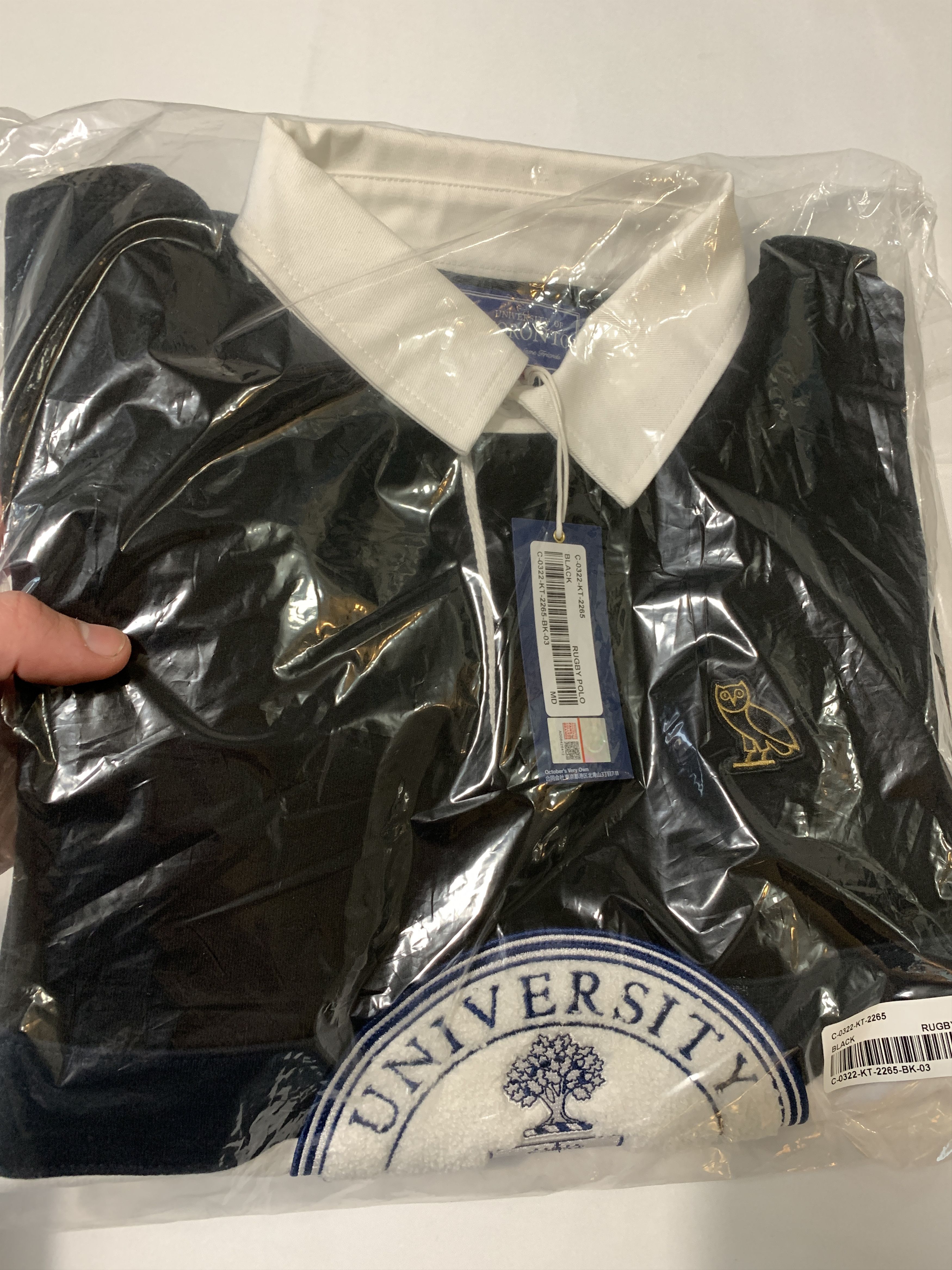 Drake OVO® x U OF T RUGBY POLO Size US M / EU 48-50 / 2 - 1 Thumbnail