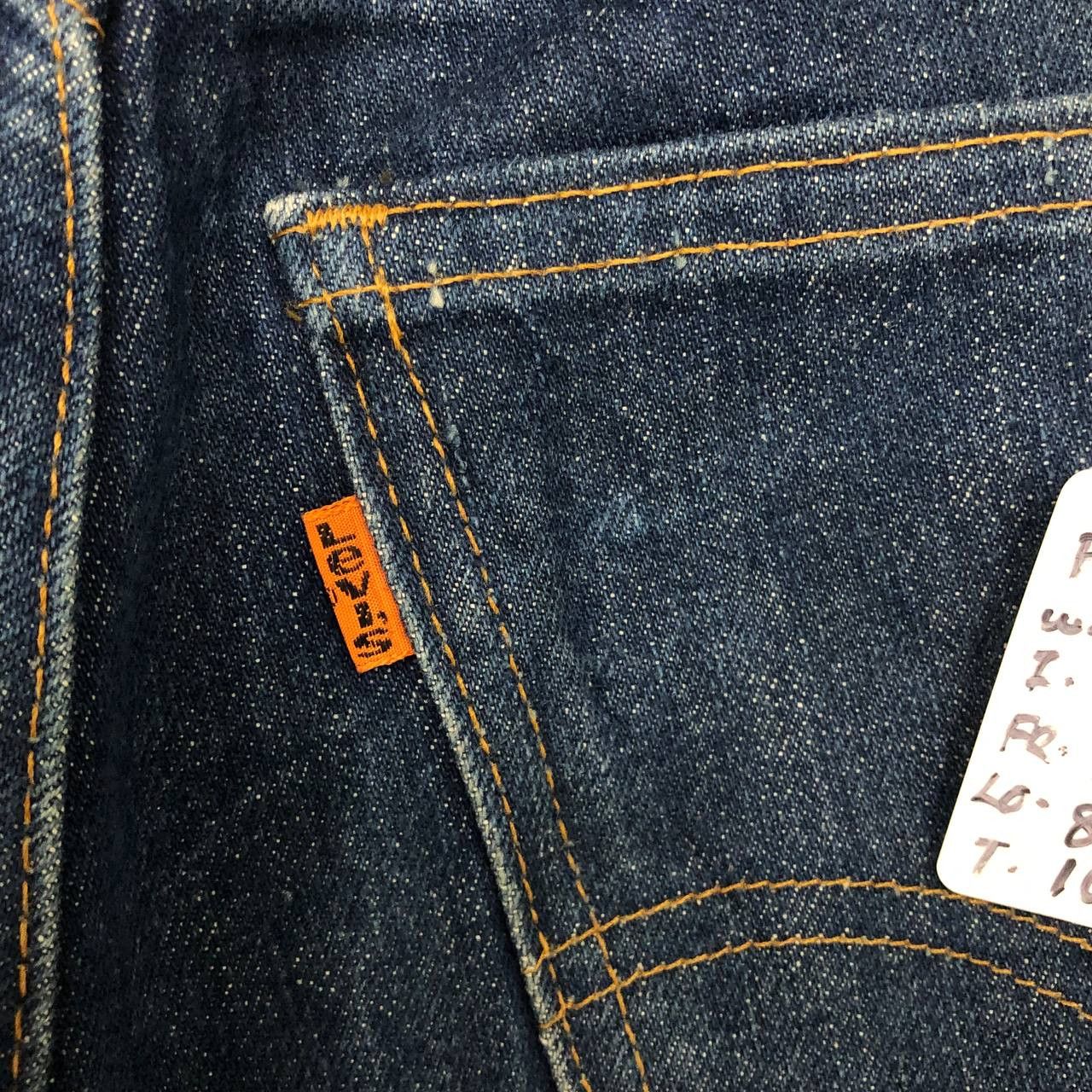 Levi's × Levi's Vintage Clothing P780 RARE! VTG LEVI'S NO.8 TALON ZIP FLARED JEANS Size US 29 - 5 Thumbnail
