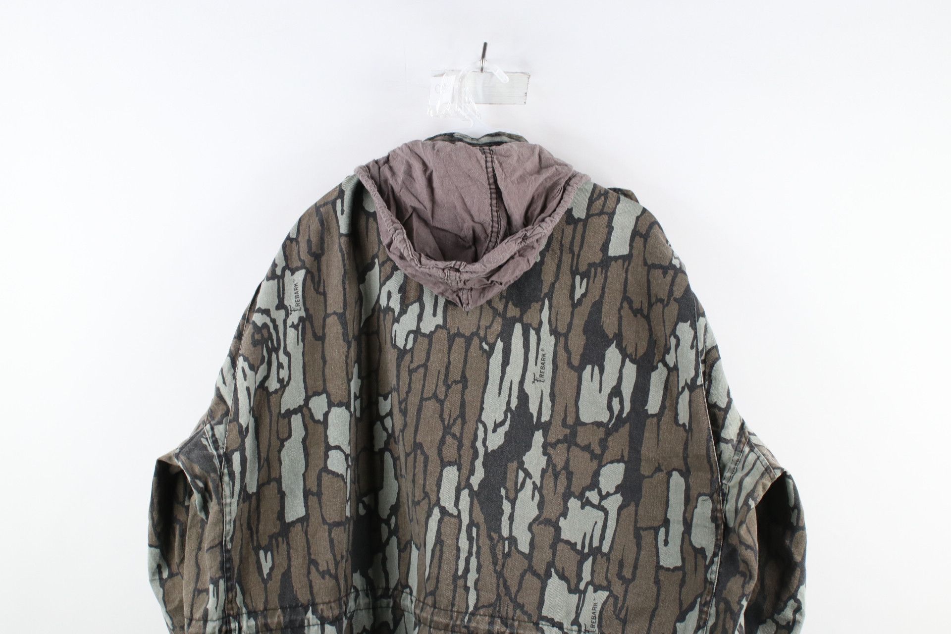 Vintage 80s Streetwear Camouflage Hooded Field Jacket
