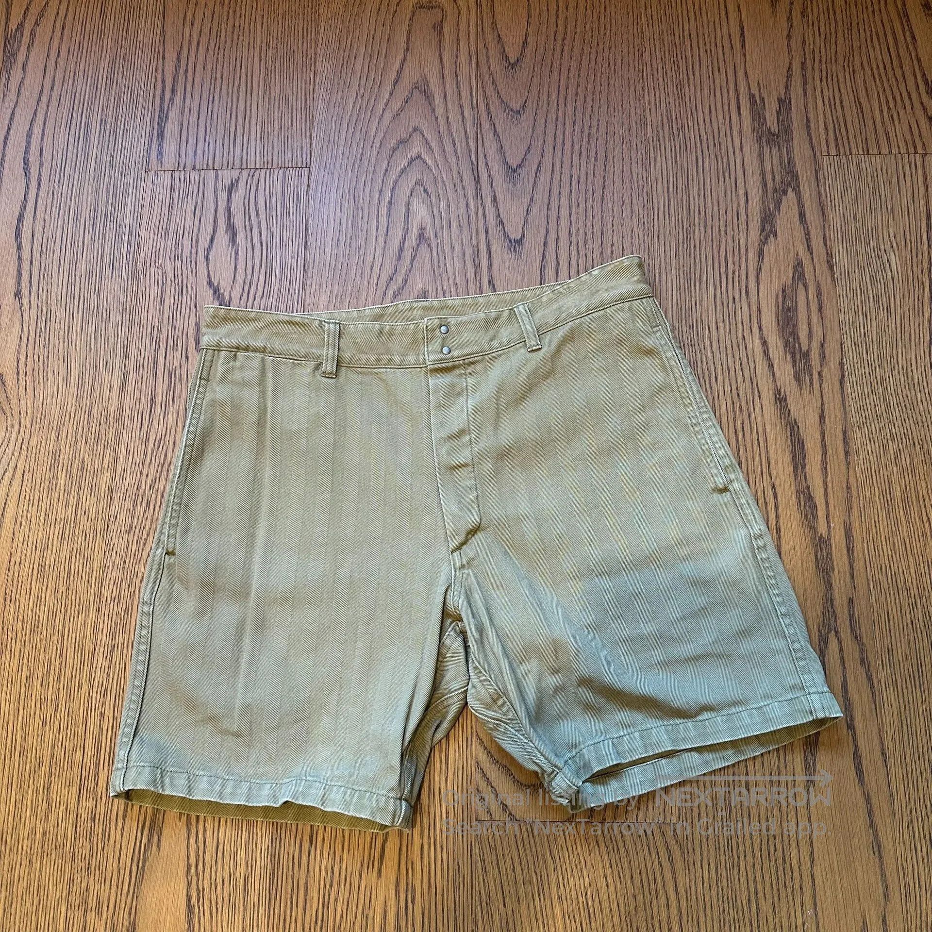 Visvim visvim pastoral herringbone shorts 18ss. Size US 26 / EU 42 - 1 Thumbnail