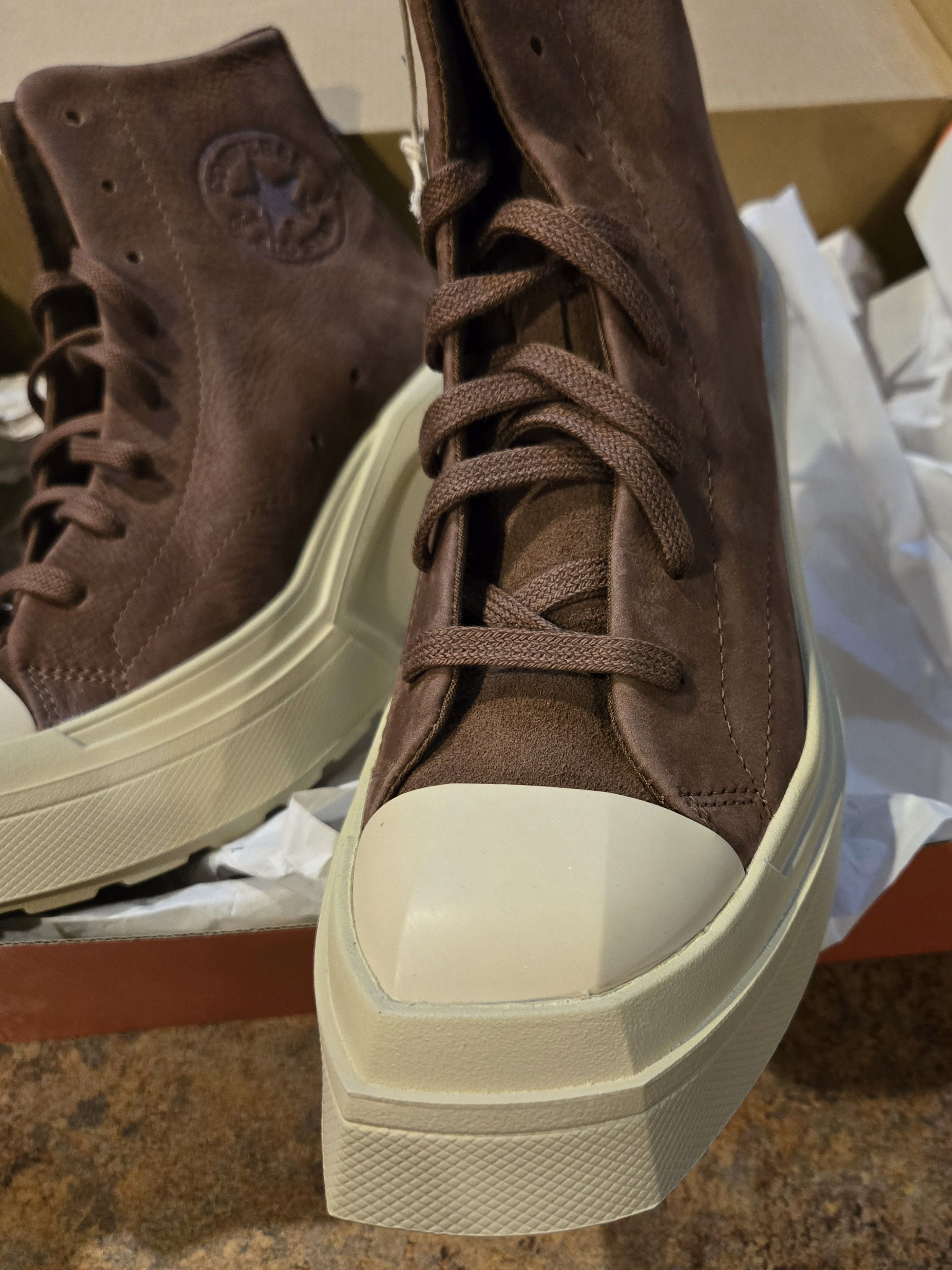 Converse Converse SQUARED Chuck 70 De Luxe Lug Wedge/Cushioned Size US 7 / IT 37 - 11 Thumbnail