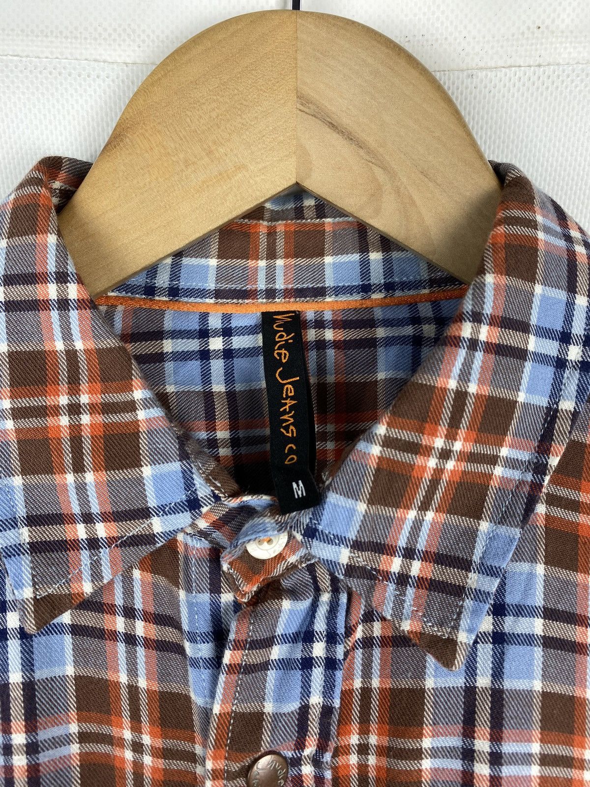 Nudie Jeans Nudie Jeans Co men’s long sleeve plaid button up shirt Size US M / EU 48-50 / 2 - 11 Thumbnail