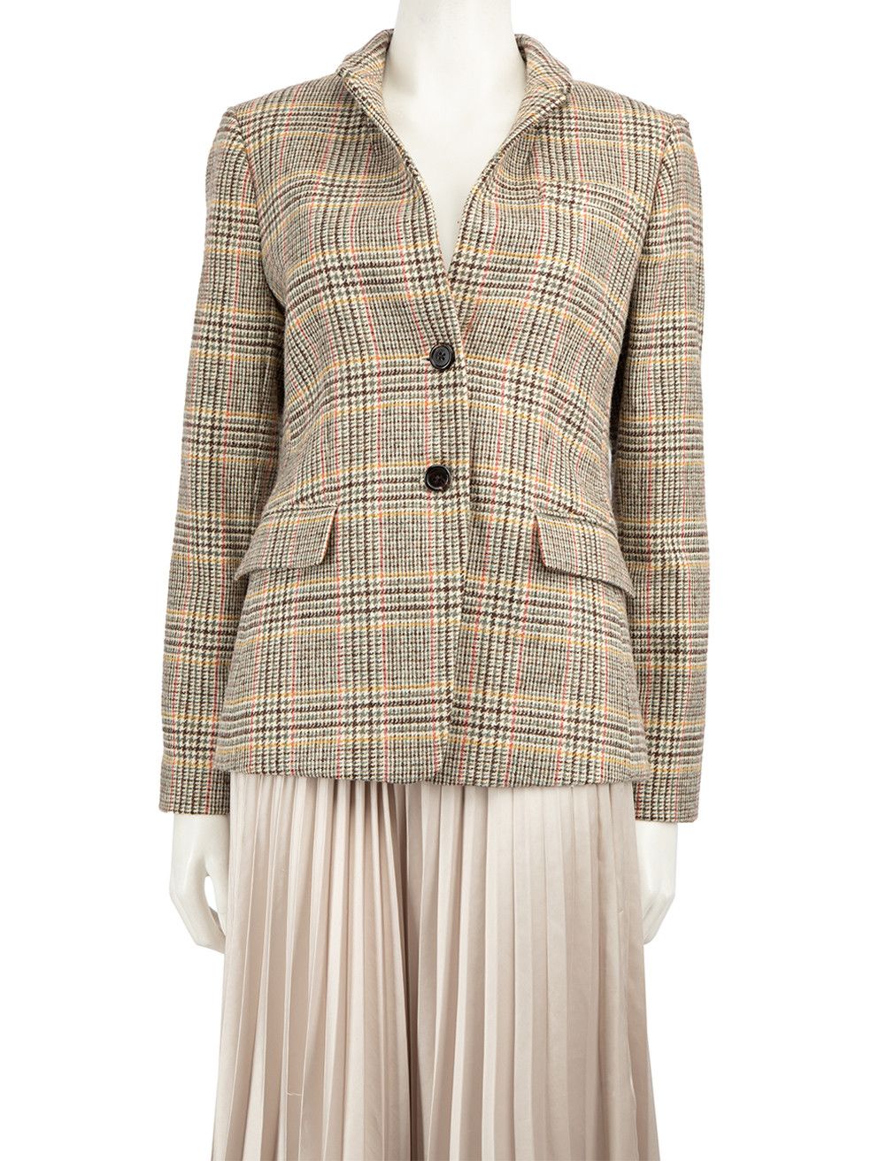 Grey Check Blazer