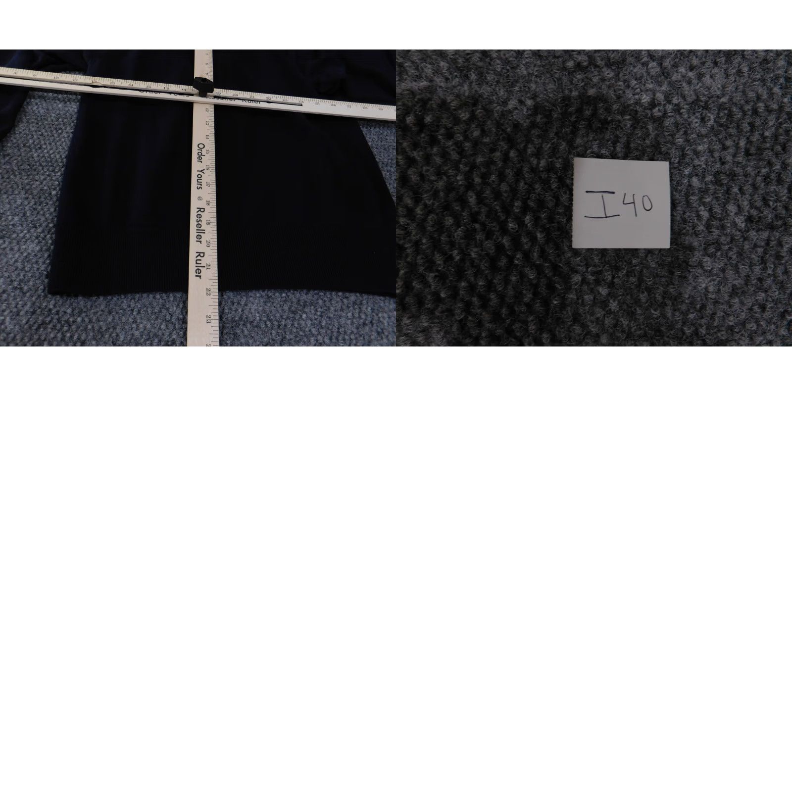 Loft LOFT Sweater Womens Small Navy Blue Mixed Media Pullover Knit Blouse Long Sleeve Size S / US 4 / IT 40 - 9 Thumbnail