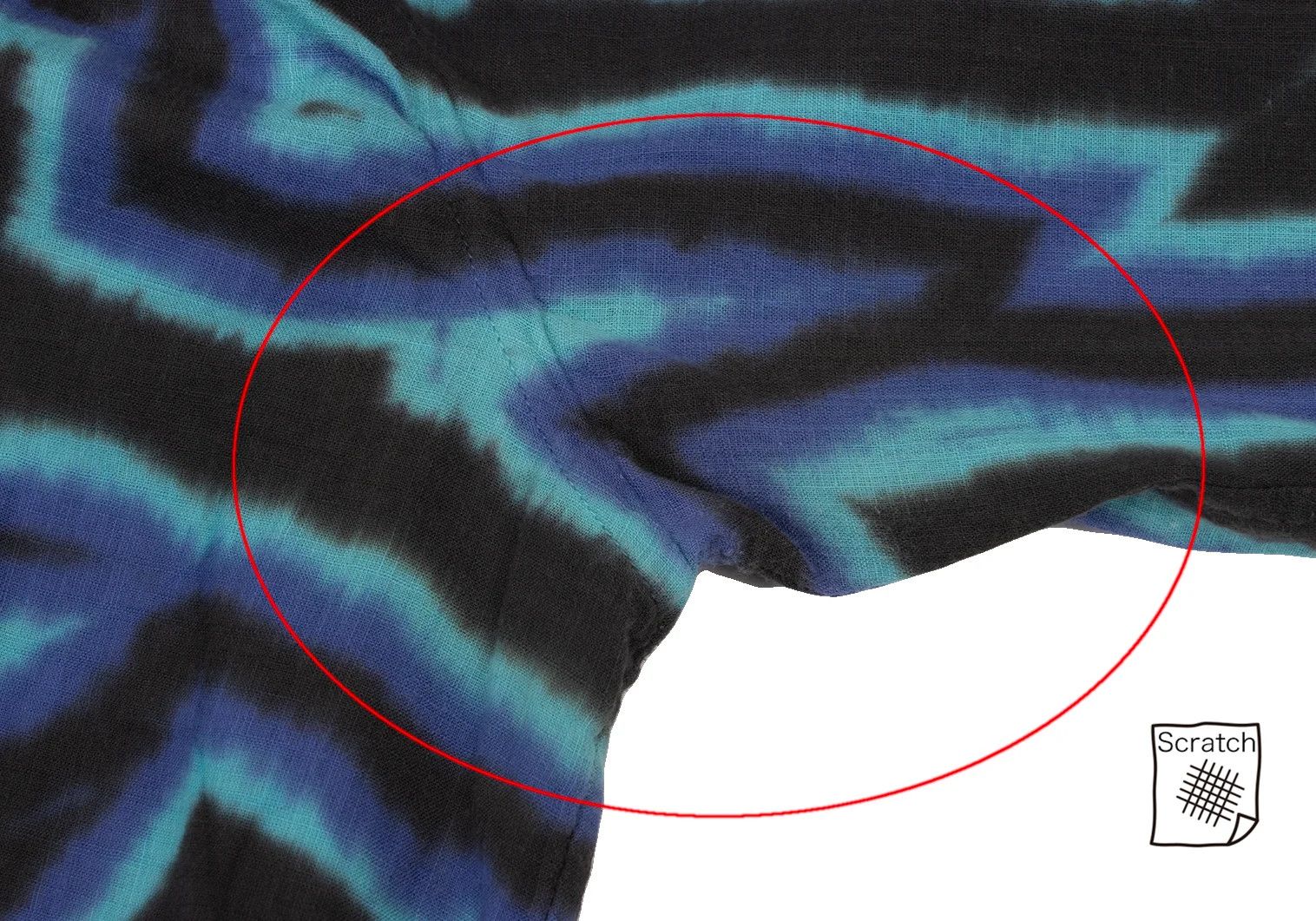 Issey Miyake Psychedelic Line Print Shirt in Blue Aqua Black Size US XL / EU 56 / 4 - 3 Thumbnail