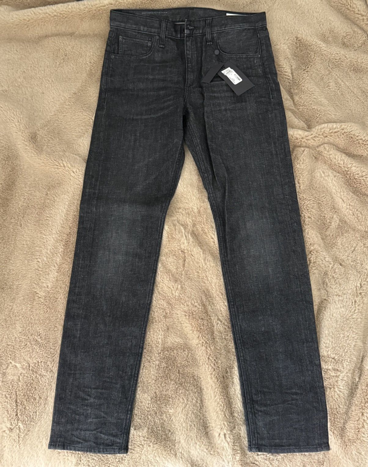 Rag & Bone (Last call!) Rag & Bone - Very Dark Grey Denim Jeans Size US 32 / EU 48 - 1 Thumbnail