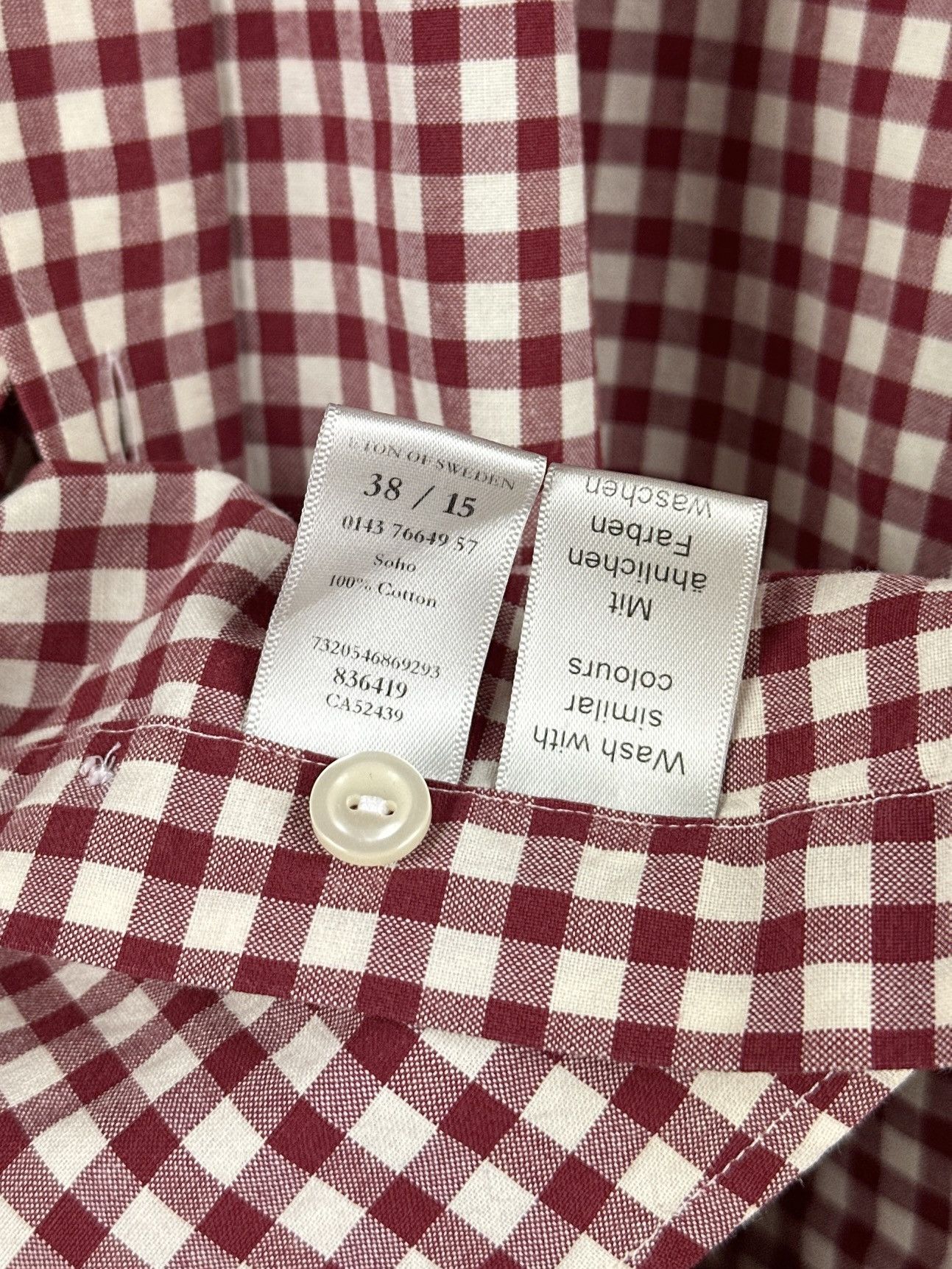 Eton Eton Slim Fit Shirt Long Sleeve Button Up Men’s Size 38/15 Size US S / EU 44-46 / 1 - 8 Thumbnail