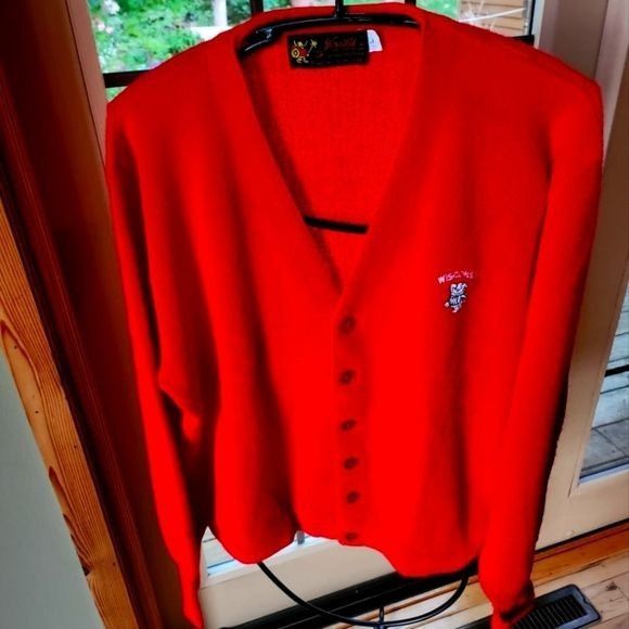 Vintage Vintage Jersild Embroidered Collegiate Univ of Wis Badgers R Size US L / EU 52-54 / 3 - 1 Thumbnail