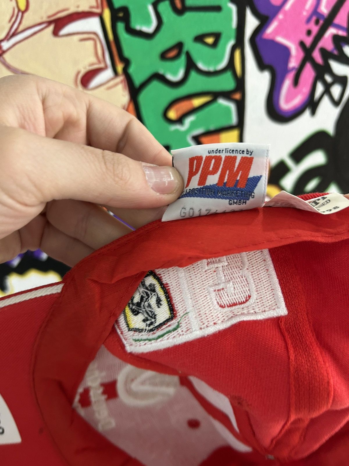 Ferrari × Vintage Michael Schumacher 90s Cap Size ONE SIZE - 5 Thumbnail