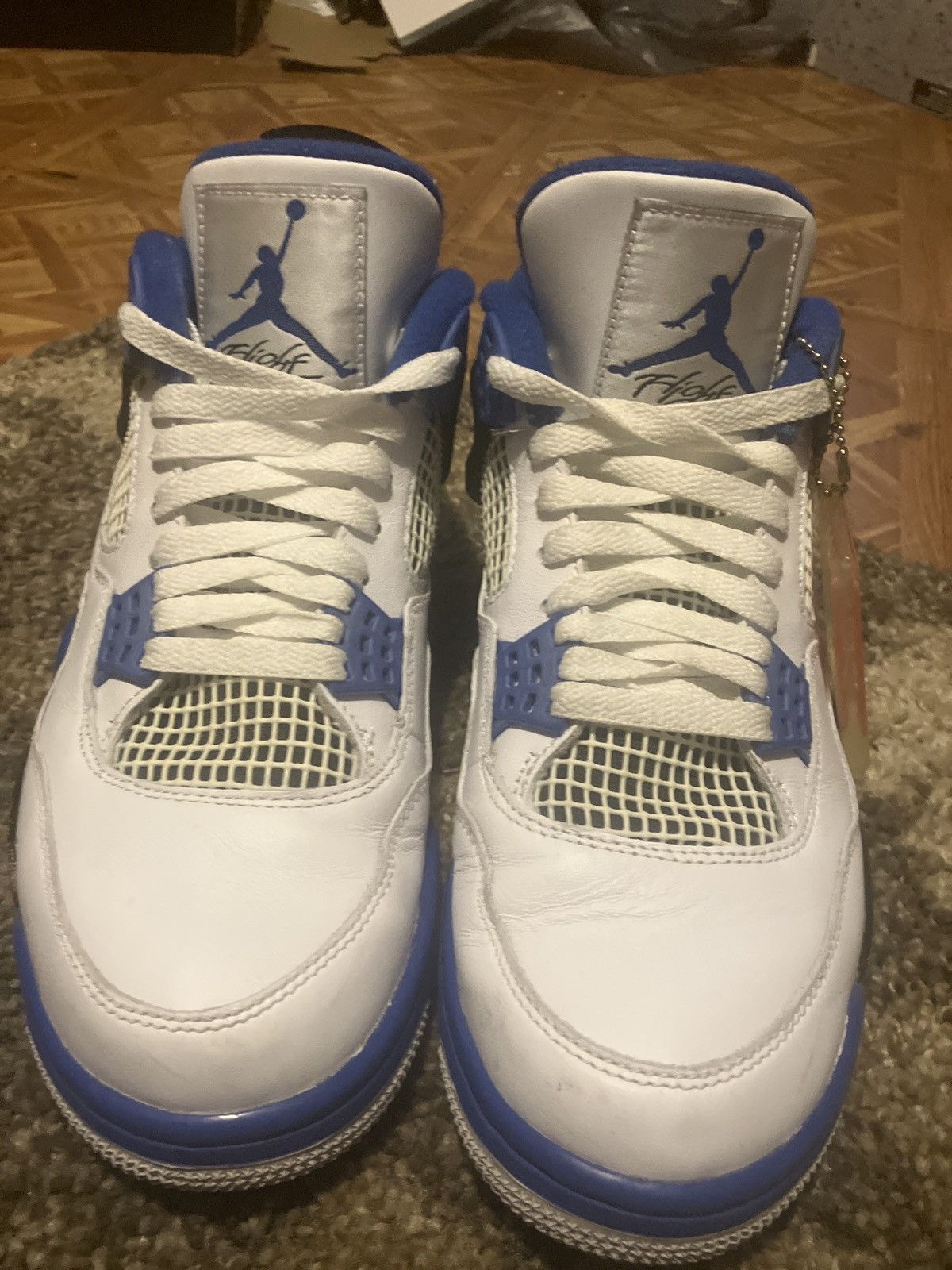 Jordan Brand Air Jordan 4 Retro “Motorsports” Size US 9 / EU 42 - 3 Thumbnail