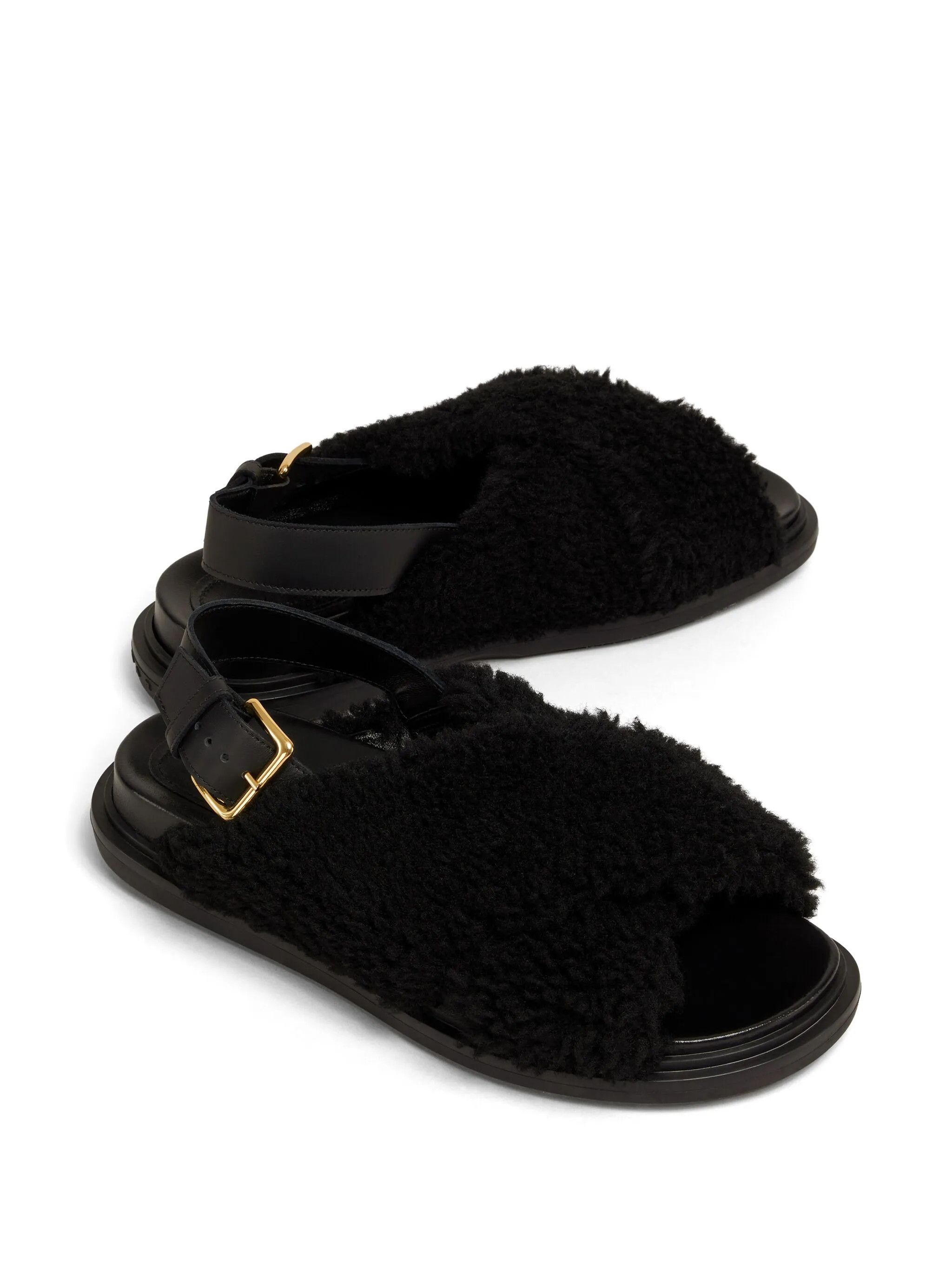 Marni o1w1db10925 Sandals in Black Size US 6 / IT 36 - 1 Thumbnail