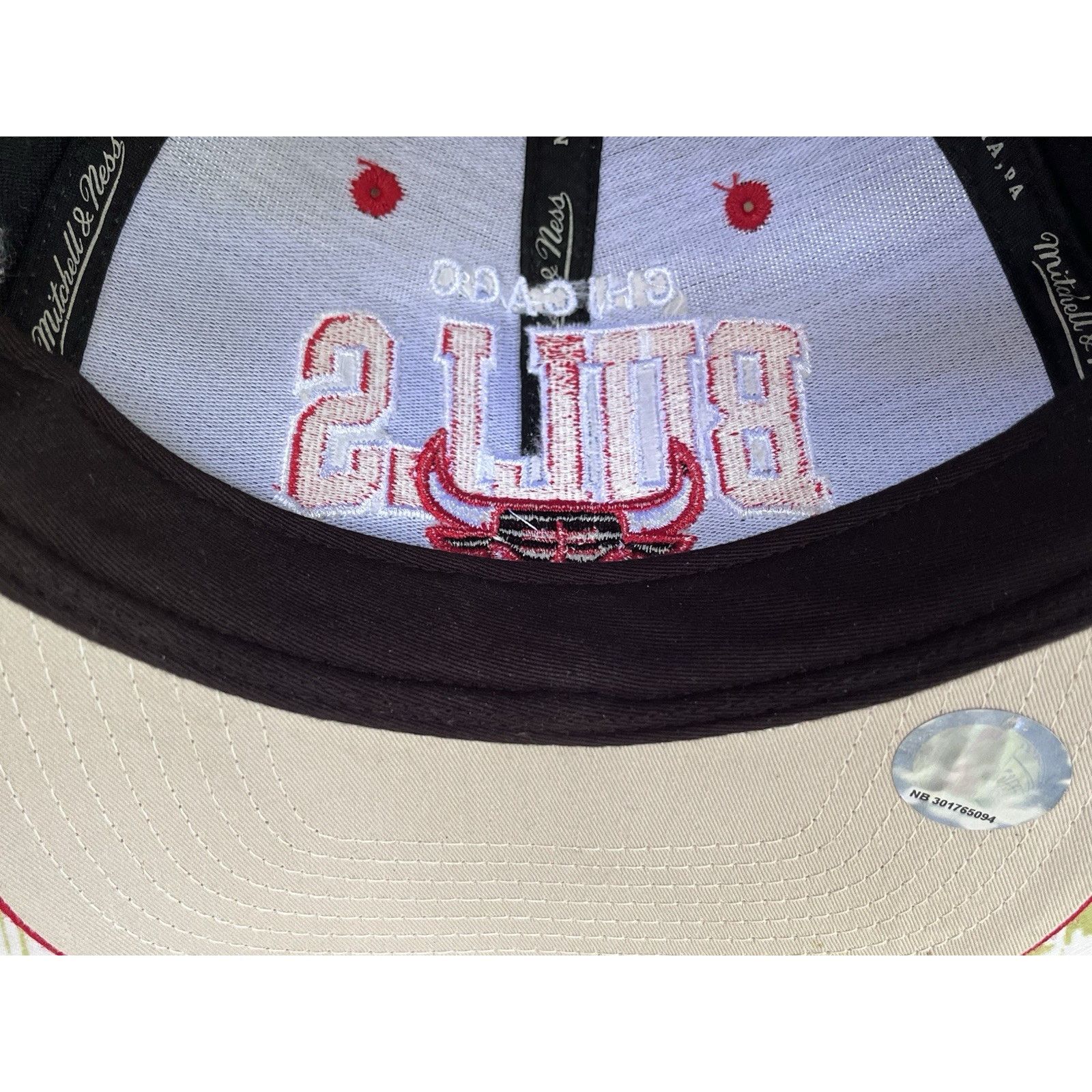 Mitchell & Ness × Vintage Chicago Bulls Mitchell & Ness Snapback Hardwood Classics NBA Size ONE SIZE - 10 Thumbnail
