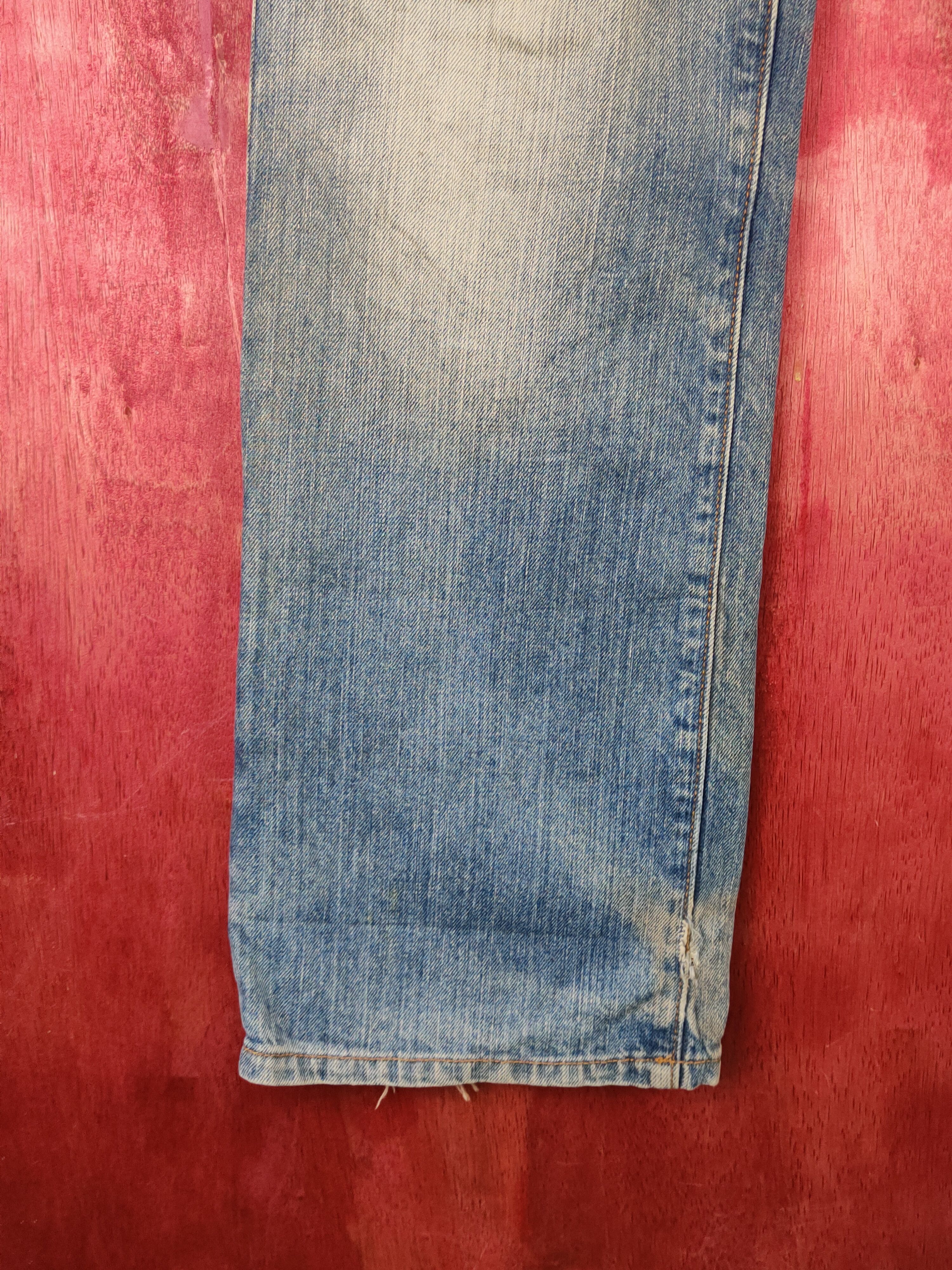 Gap Gap Dark Blue Faded Distressed Ripped Jeans #S2244 Size US 33 - 4 Thumbnail