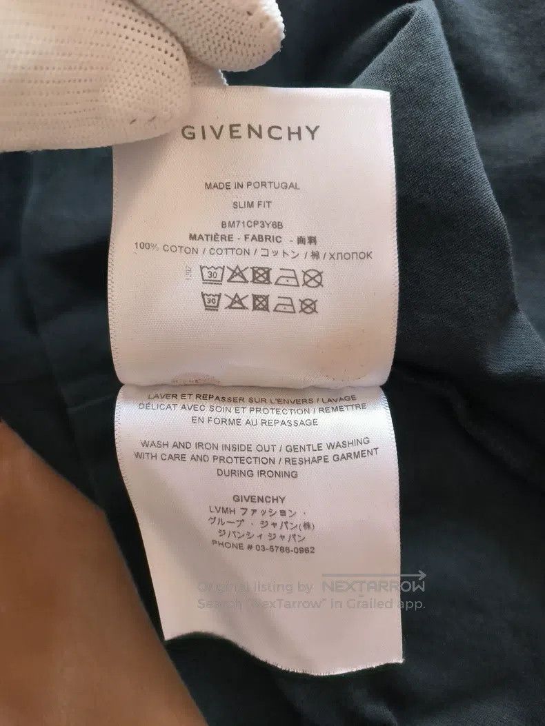 Givenchy Givenchy Men's T-shirt (ceramic print with letters) Size US M / EU 48-50 / 2 - 7 Thumbnail