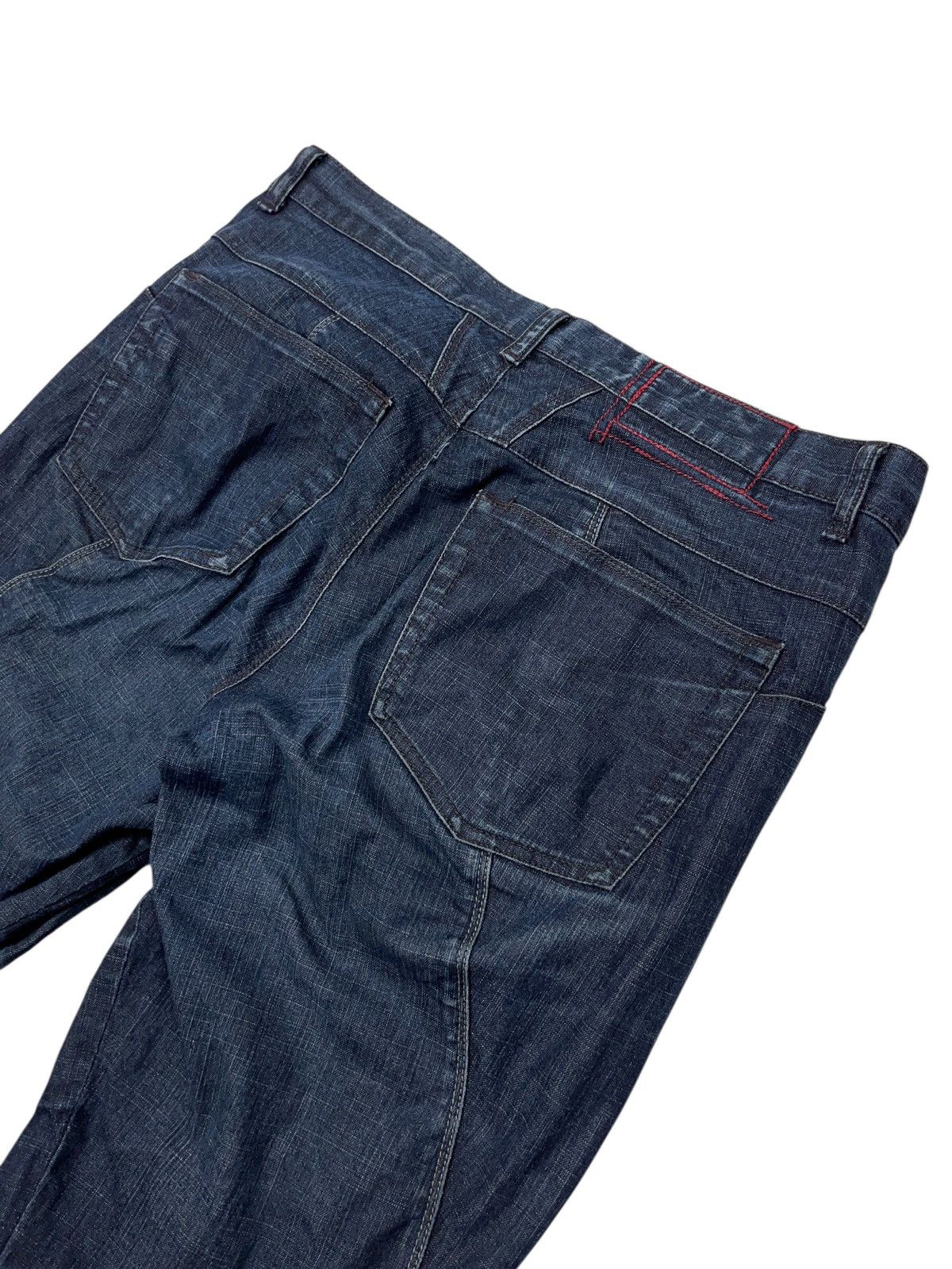 Marithe + Francois Girbaud Vintage 90s Marithe Fracois Gibraud Jeans Flared Bootcut MFG Size US 32 / EU 48 - 10 Thumbnail