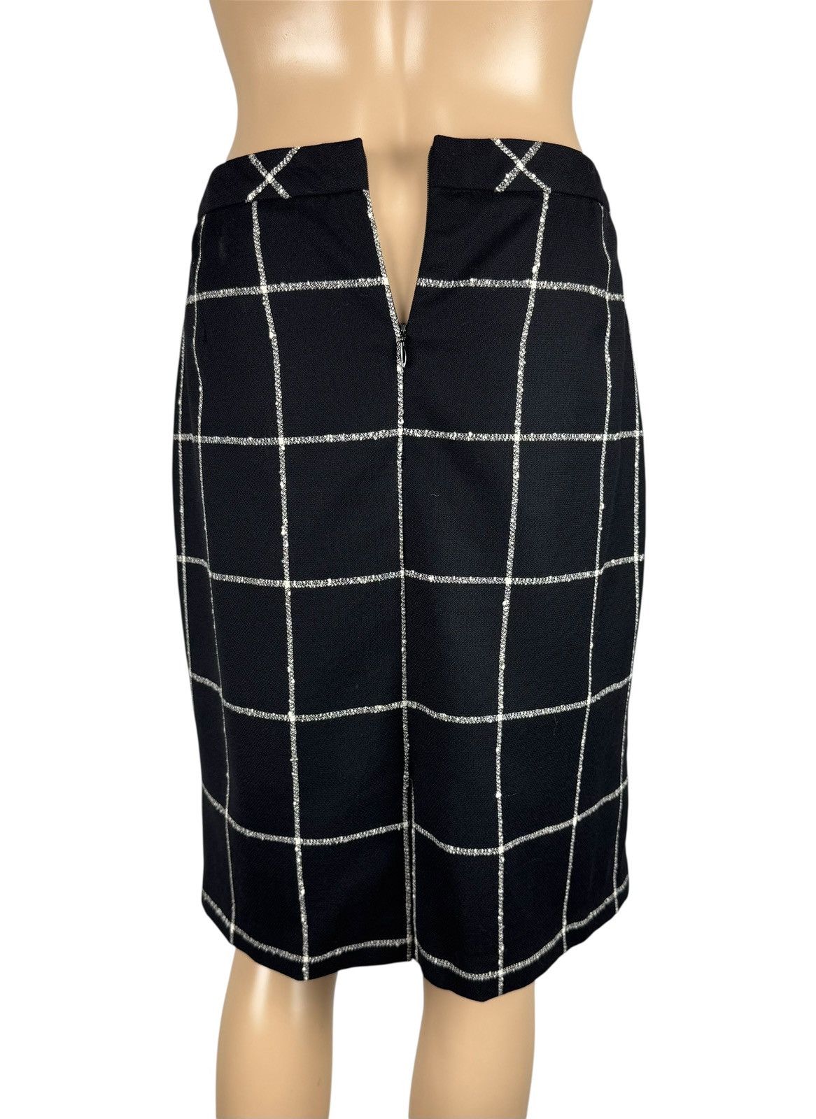 Escada Escada Wool Cashmere Pencil Skirt Check size DE42 IT48 Size 34" / US 12 / IT 48 - 8 Thumbnail