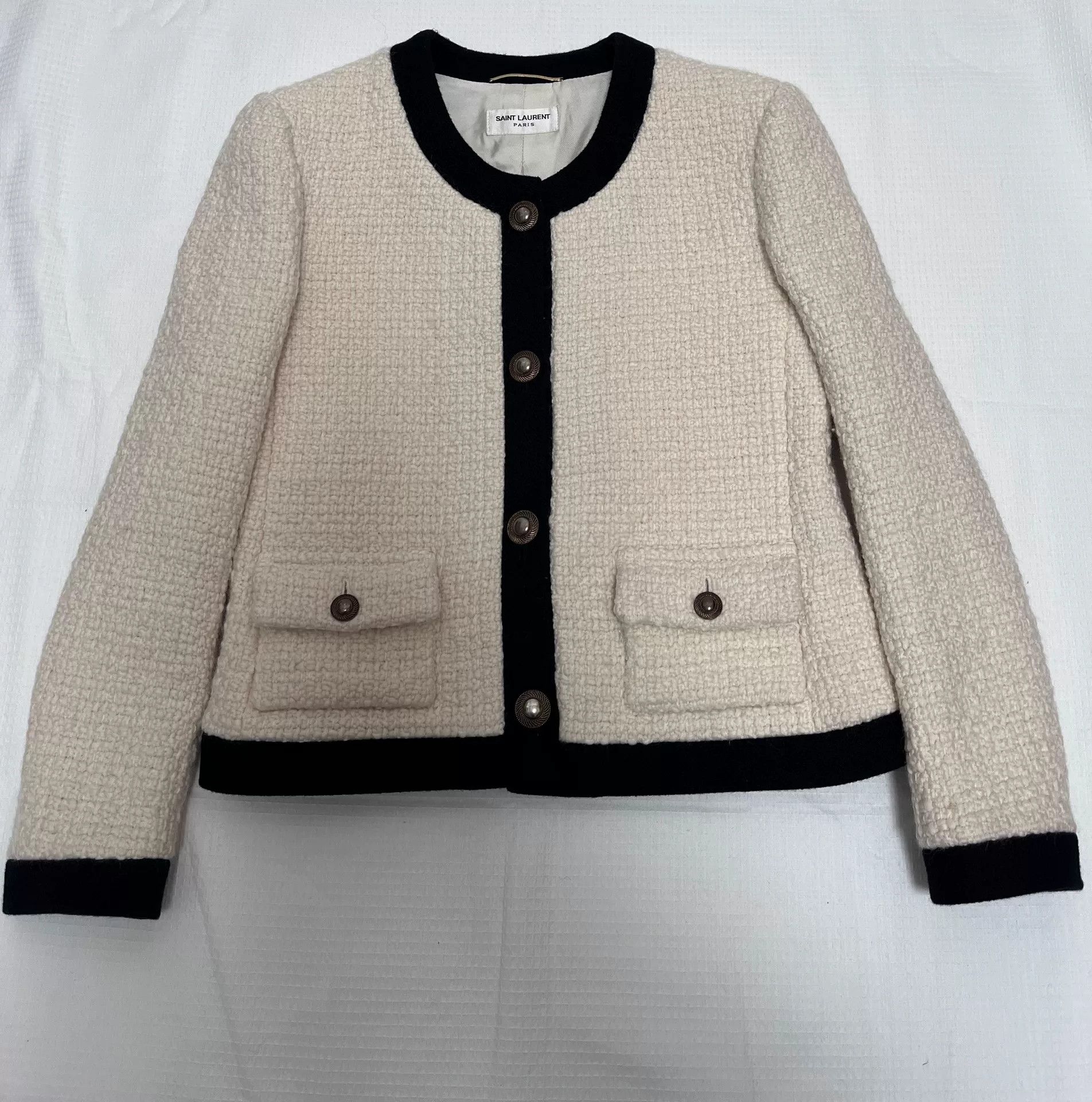 Saint Laurent Paris Saint Laurent Jacket Size 36 Size XS / US 0-2 / IT 36-38 - 1 Thumbnail