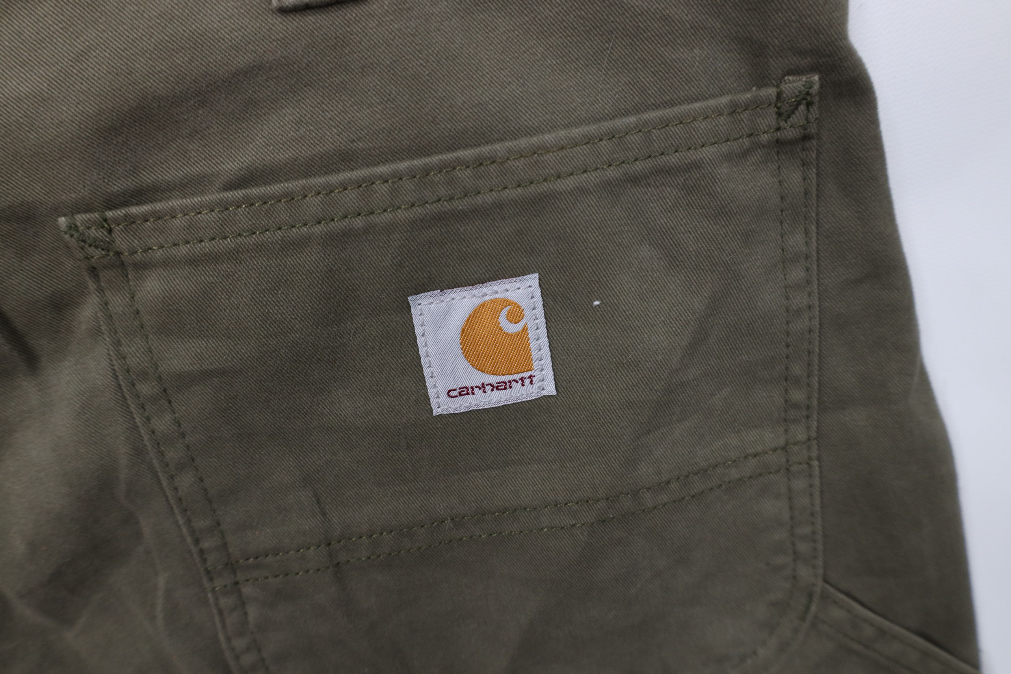 Carhartt Deadstock Y2K Carhartt Relaxed Fit Wide Leg Pants Green Size US 40 / EU 56 - 14 Thumbnail