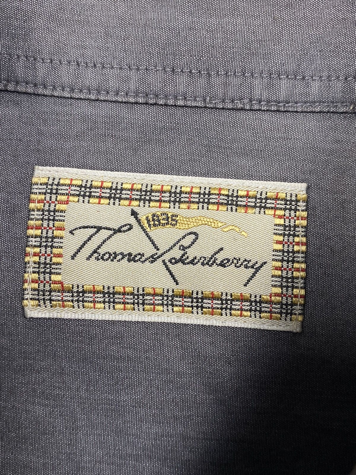 Other Thomas Burberry Designer Button Up Shirt Size US M / EU 48-50 / 2 - 11 Thumbnail