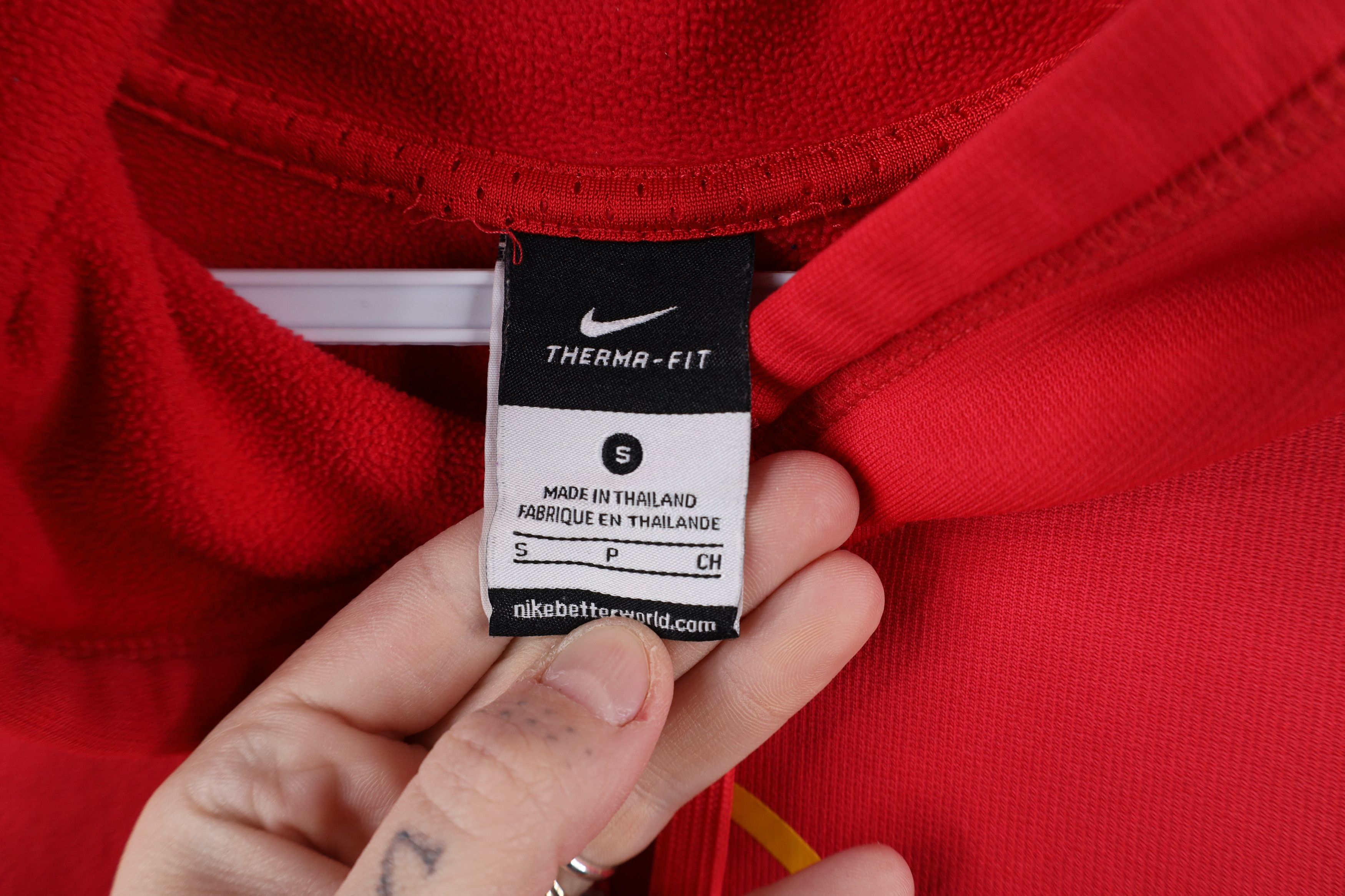 Nike × Vintage Vintage Y2K Nike Livestrong Armstrong Center Swoosh Hoodie Size S / US 4 / IT 40 - 12 Thumbnail