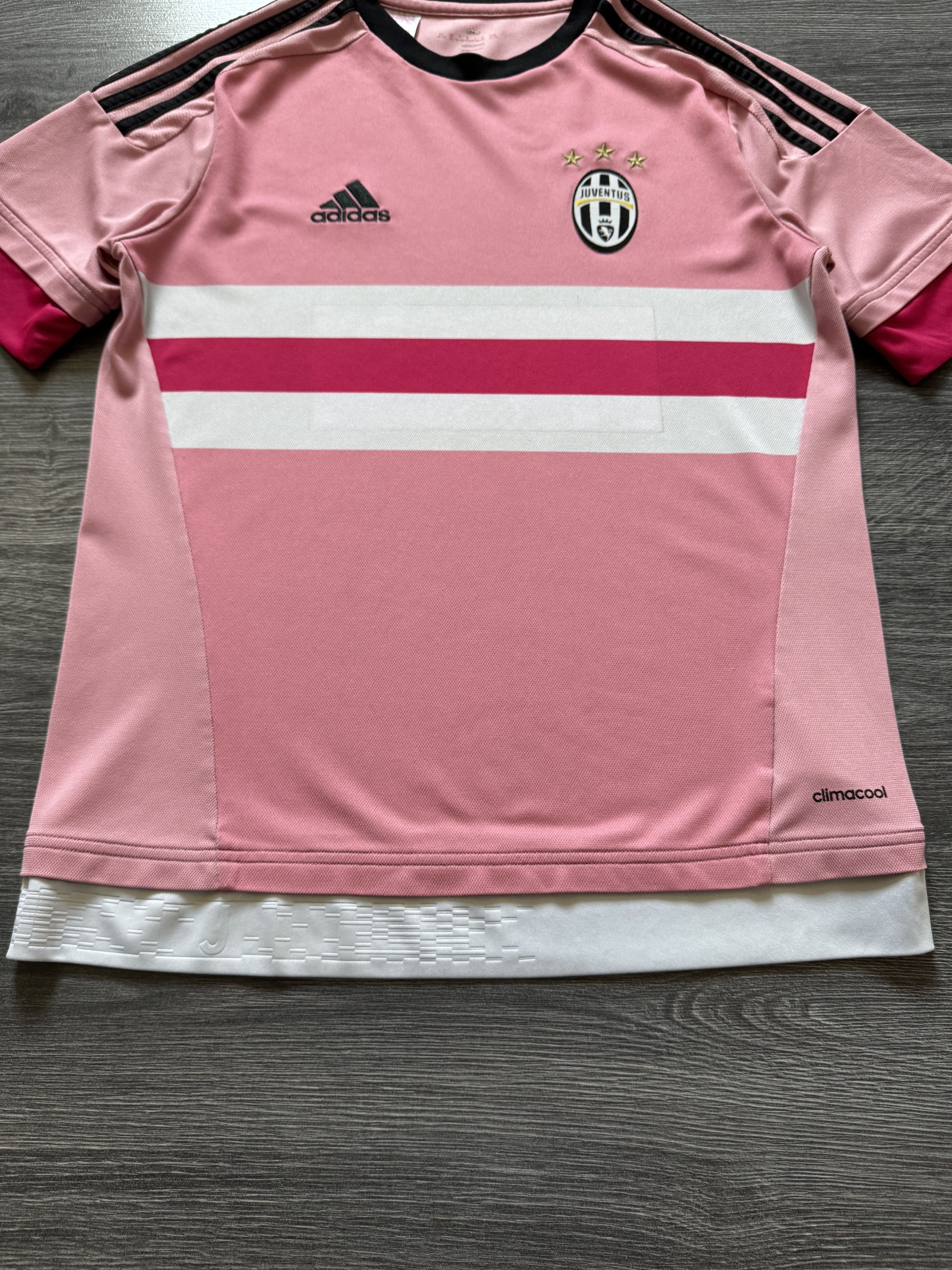 Adidas Adidas Juventus 2015 Pink Drake Jersey Size US S / EU 44-46 / 1 - 3 Thumbnail