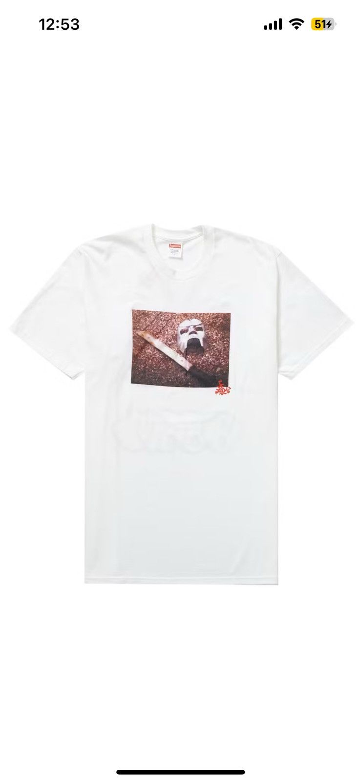 Supreme Supreme MF DOOM Tee Size US XXL / EU 58 / 5 - 5 Thumbnail