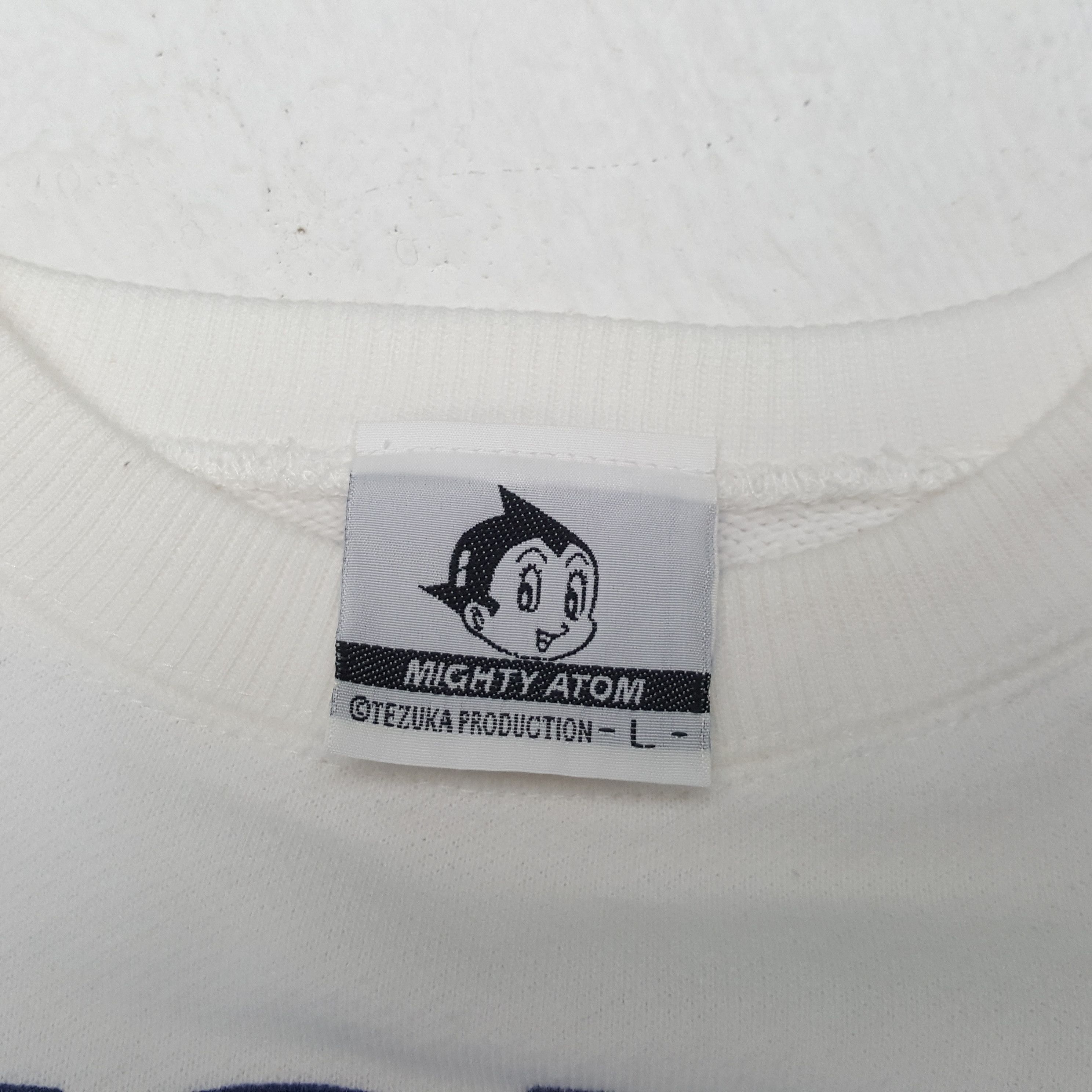 Anime Astro Boy MIGHTY ATOM Vintage Sweatshirt C293N6 Size US L / EU 52-54 / 3 - 4 Thumbnail