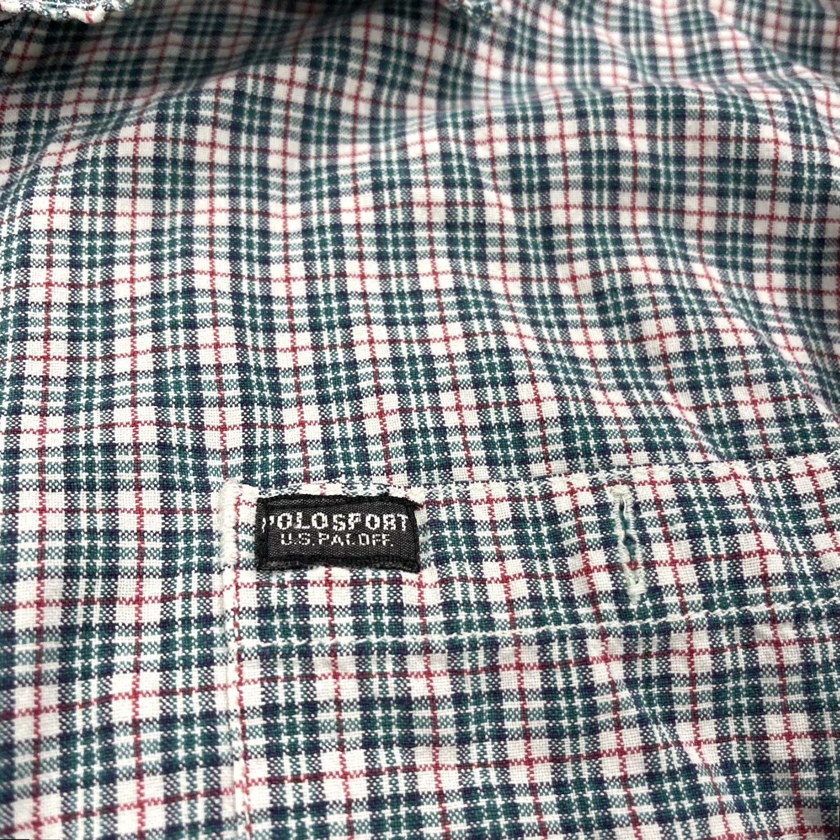 Ralph Lauren VINTAGE Ralph Lauren Sportsman Shirt Mens M Green Check Flannel Cotton 90s Size US M / EU 48-50 / 2 - 3 Thumbnail