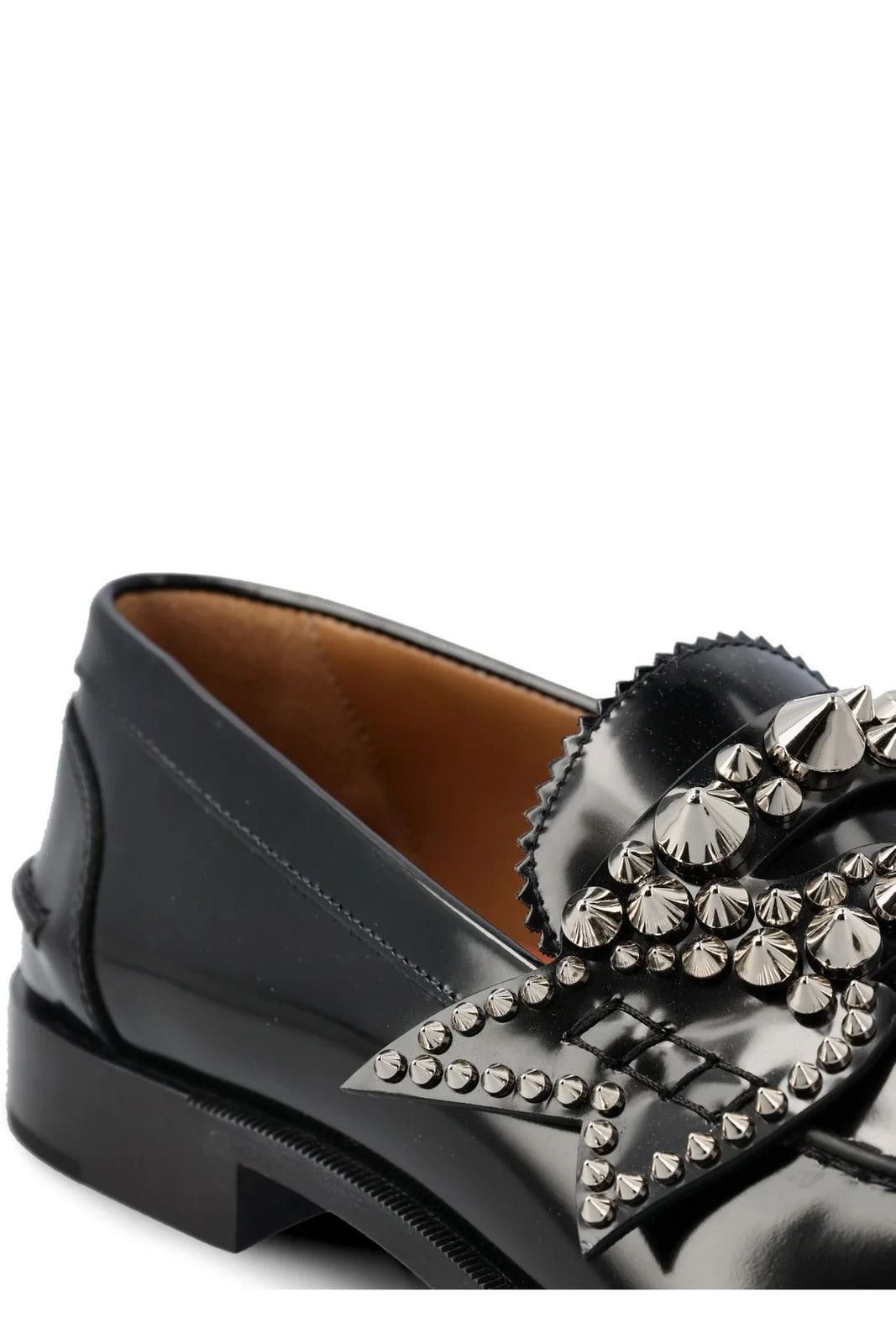 Christian Louboutin o1bcso1str1024 Loafer in Black Size US 8 / EU 41 - 3 Thumbnail