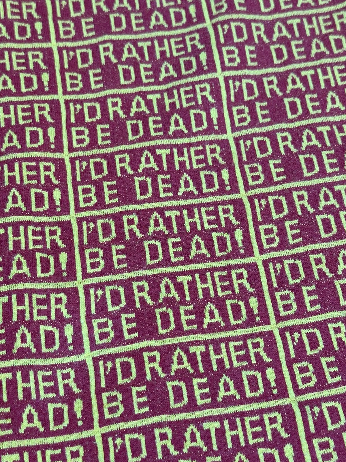 Supreme Supreme Rather Be Dead SS17 Size US M / EU 48-50 / 2 - 3 Thumbnail