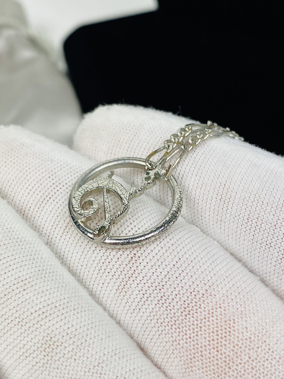 Dior Dior Cursive Logo Necklace Size ONE SIZE - 2 Thumbnail