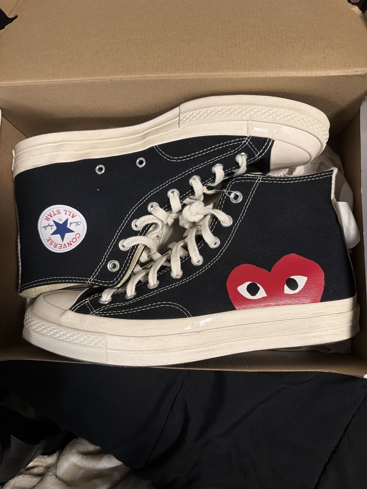 Comme des Garcons PLAY × Converse Comme Des Garcons Size US 10 / EU 43 - 1 Thumbnail